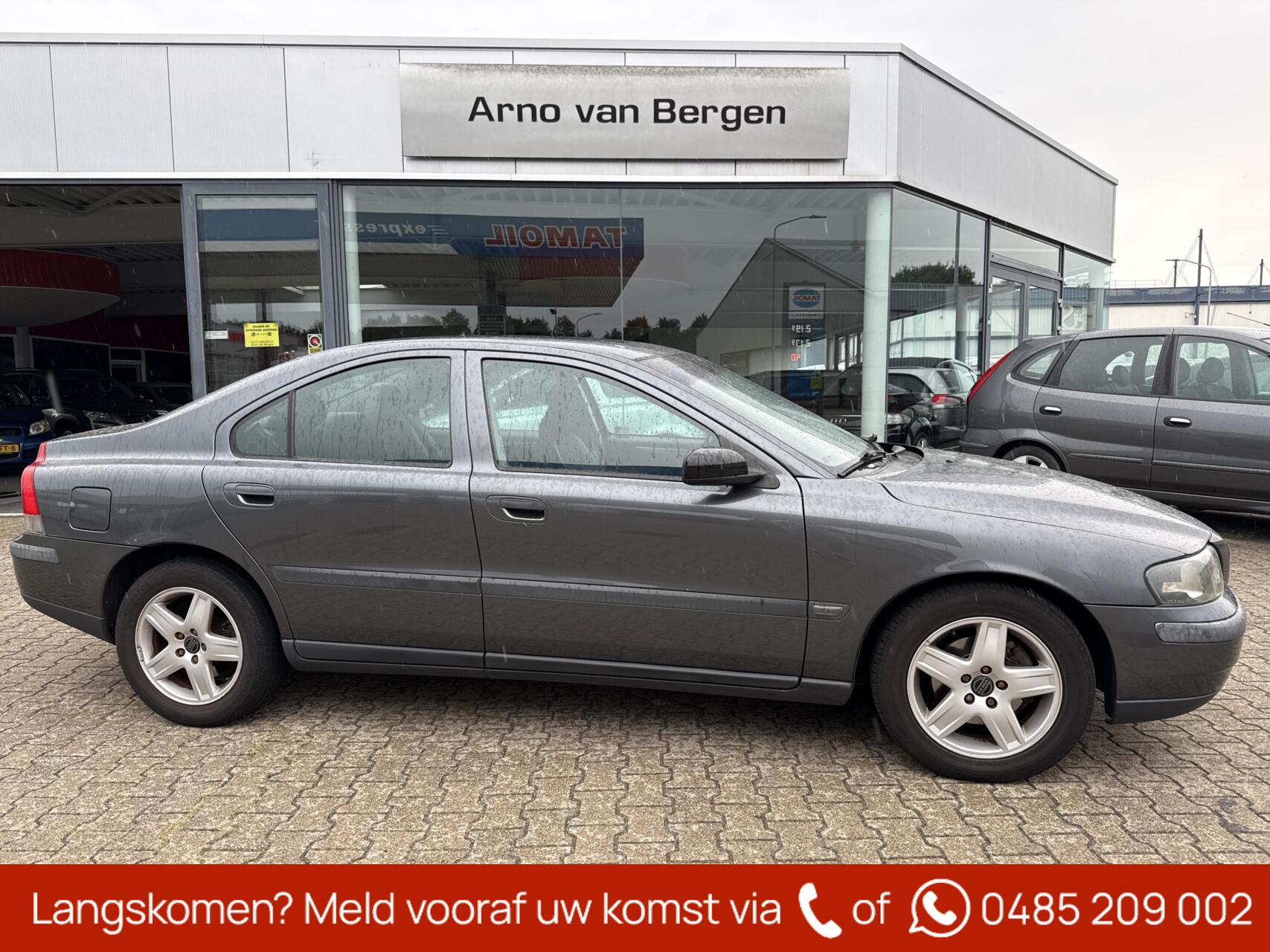 Volvo S60 2.4, airco, cruisecontrol, trekhaak. 2004 - voorkant