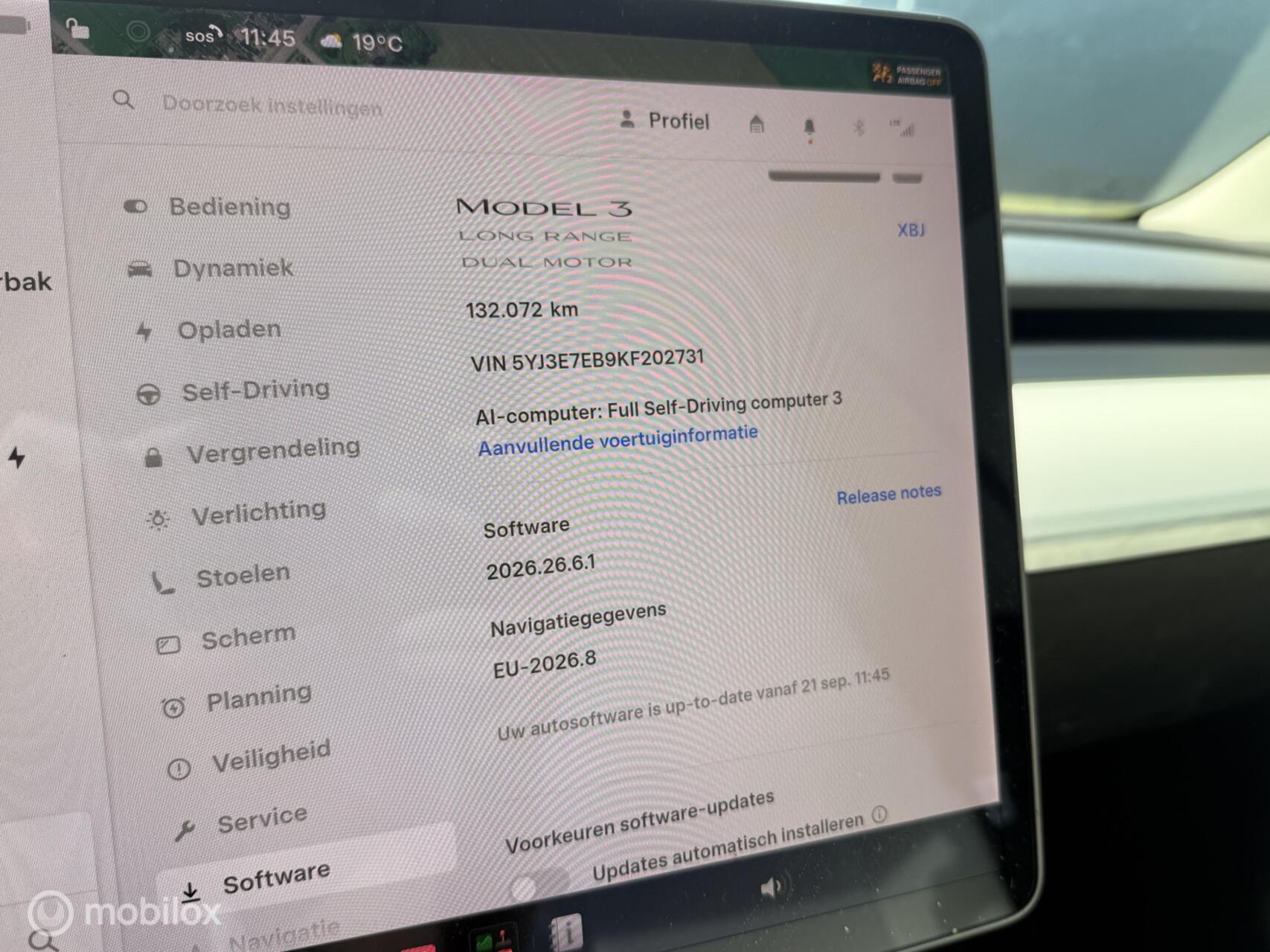 Foto van Tesla Model 3