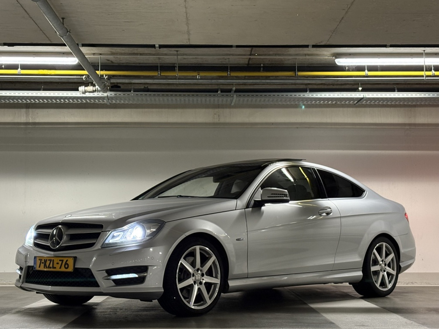 Mercedes-Benz C-klasse Coupé 350 Edition 1 2012 - voorkant