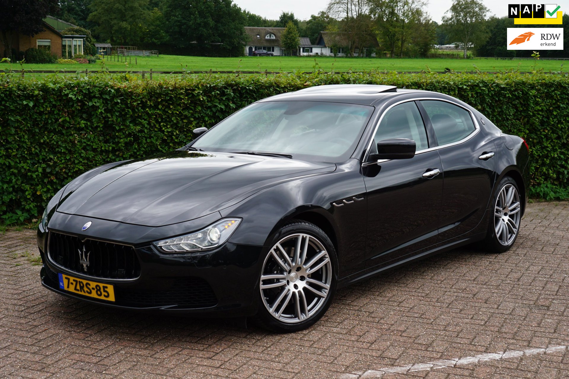 Maserati Ghibli 3.0|1e Eigenaar|Volledig Dealeronderhouden| 2015 - voorkant