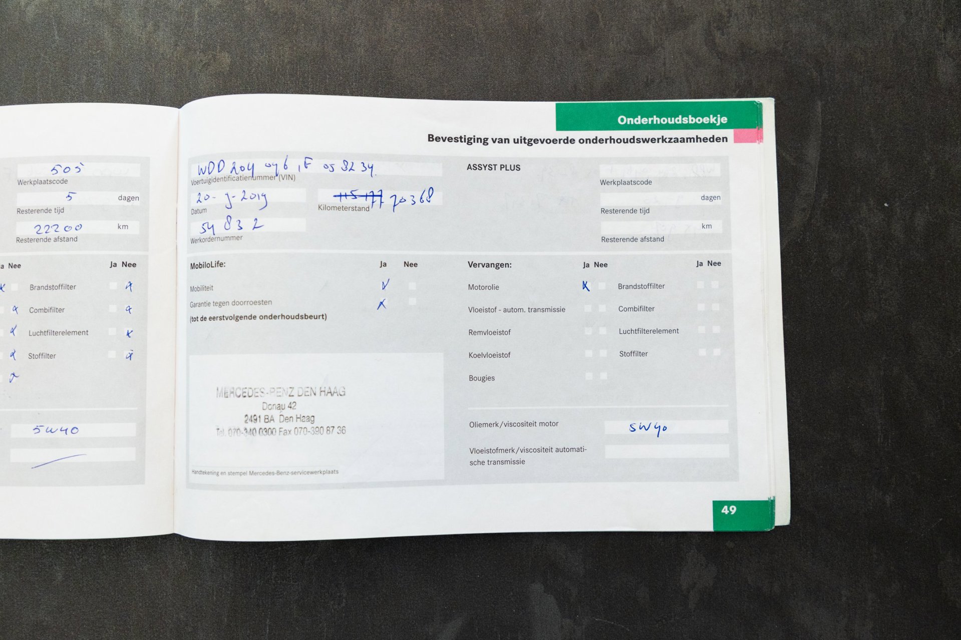 Foto van Mercedes-Benz C 180 Kompressor