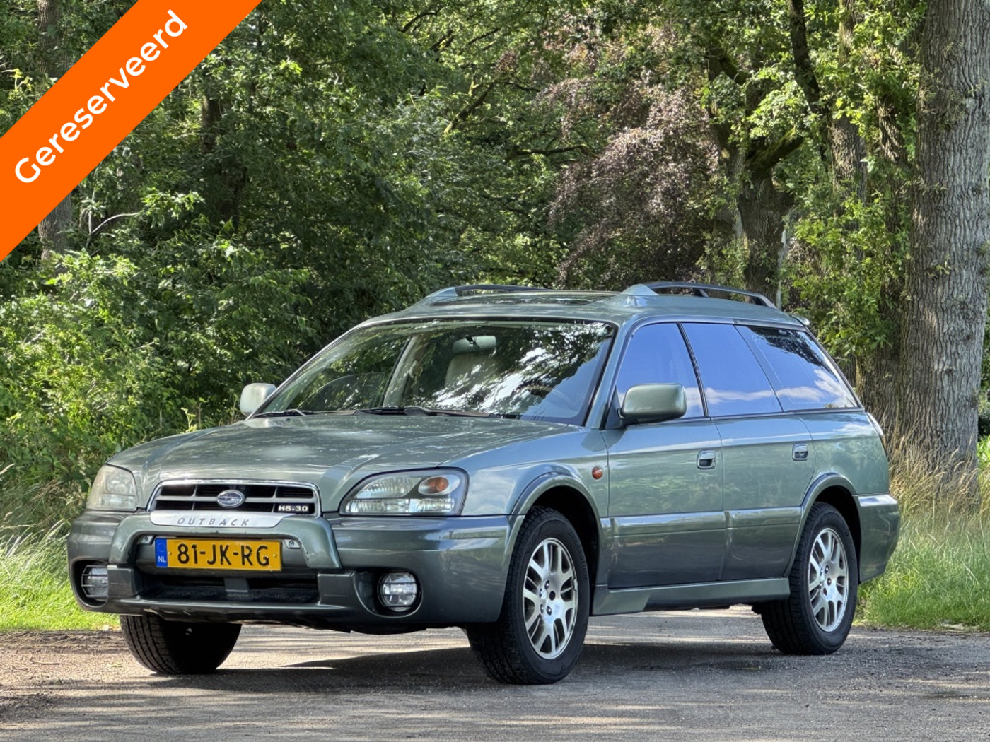 Subaru Legacy 3.0 AWD H6 2de eig dealer onderhouden 2002 - voorkant