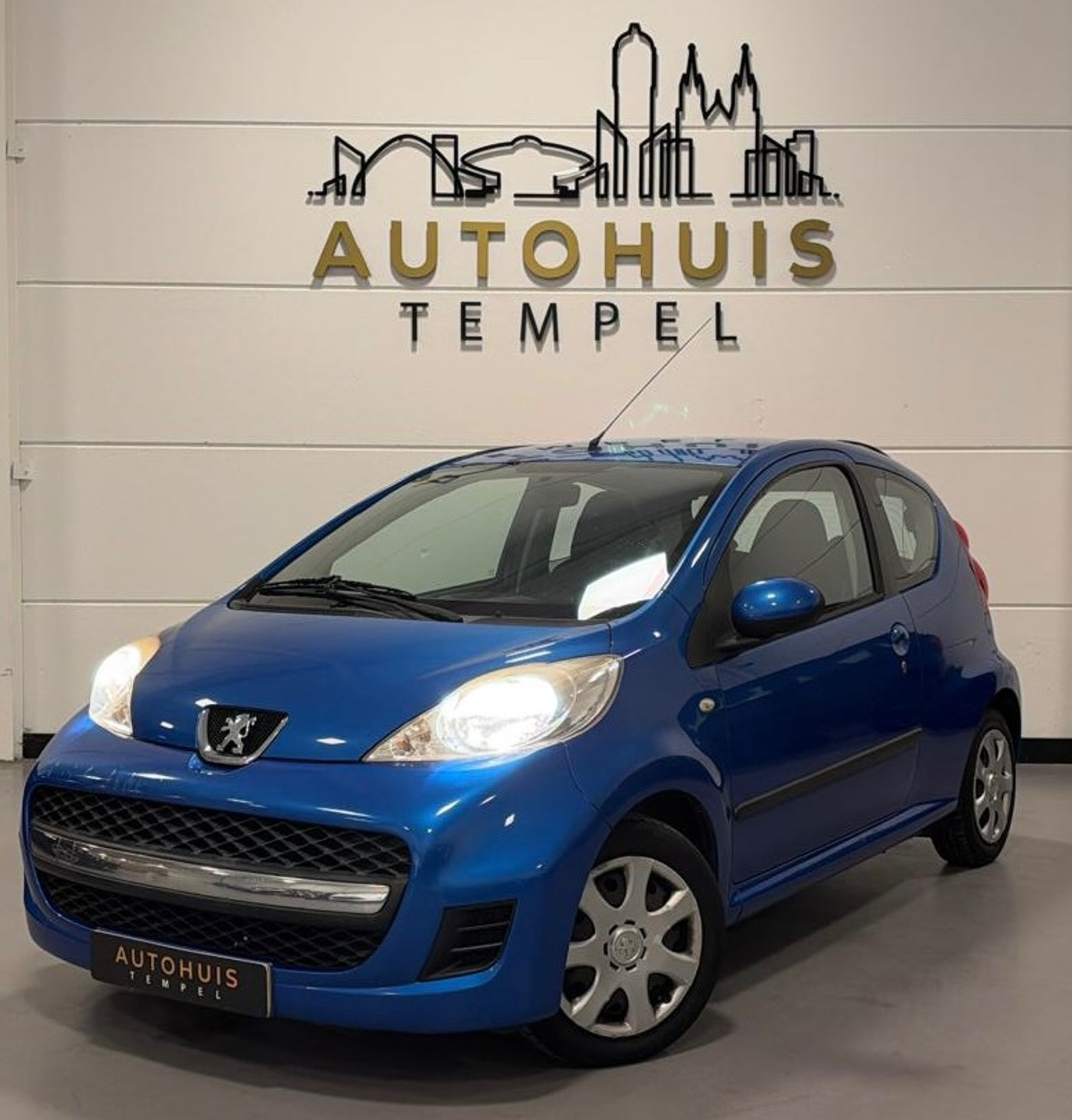 Peugeot Peugeot 107 1.0-12V Sublime Nap Airco Elektrische Ramen Isofix 2009 - voorkant