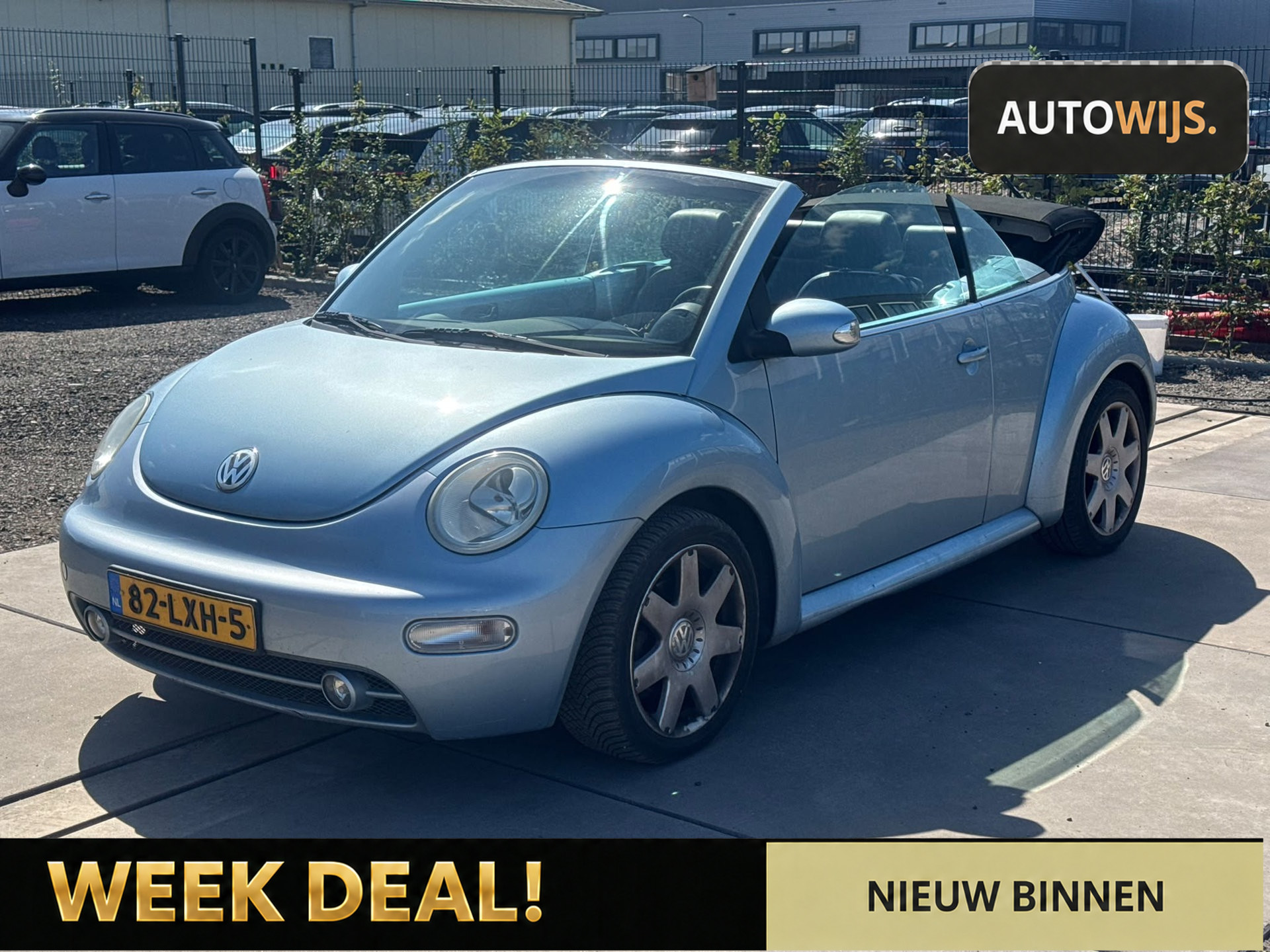 Volkswagen New Beetle Cabriolet 2.0 Highline|AUT|LEDER|INRUIL KOOPJE 2003 - voorkant