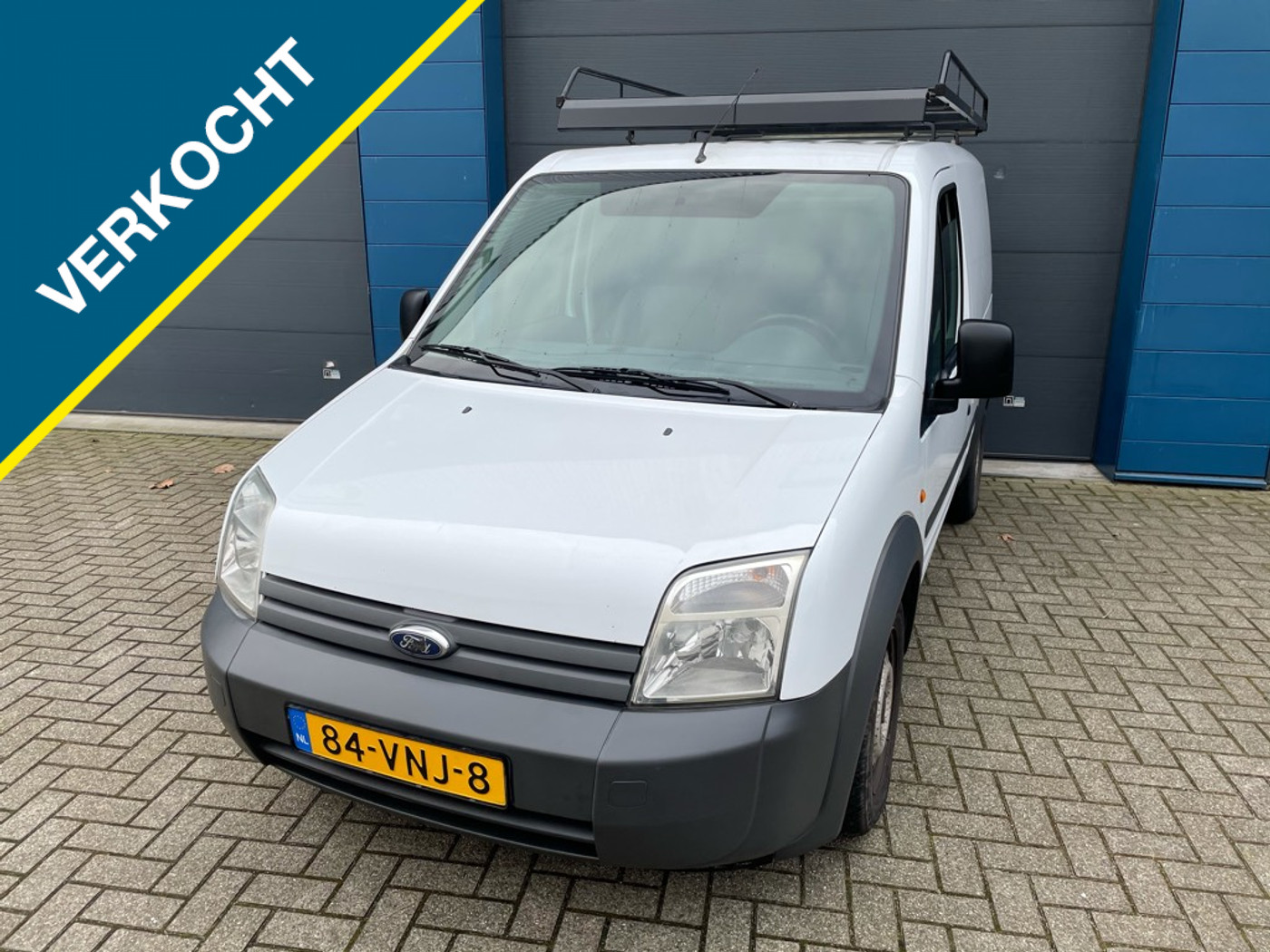 Ford Transit Connect T200s Van 1,8tdci 55 1.8TDCi Airco Imperial Trekhk DealerOh!! 2008 - voorkant