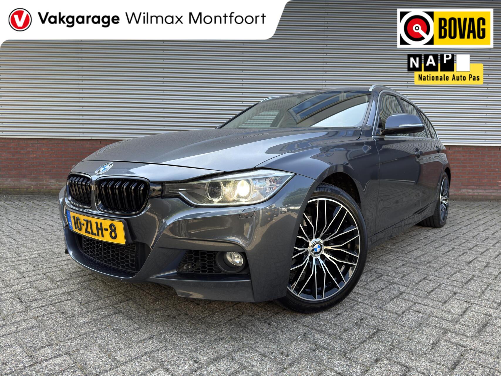 BMW 3er Reihe 316d Executive|M-pakket|LED|Trekhaak|Automaat|Leder|Cruise| 2013 - voorkant