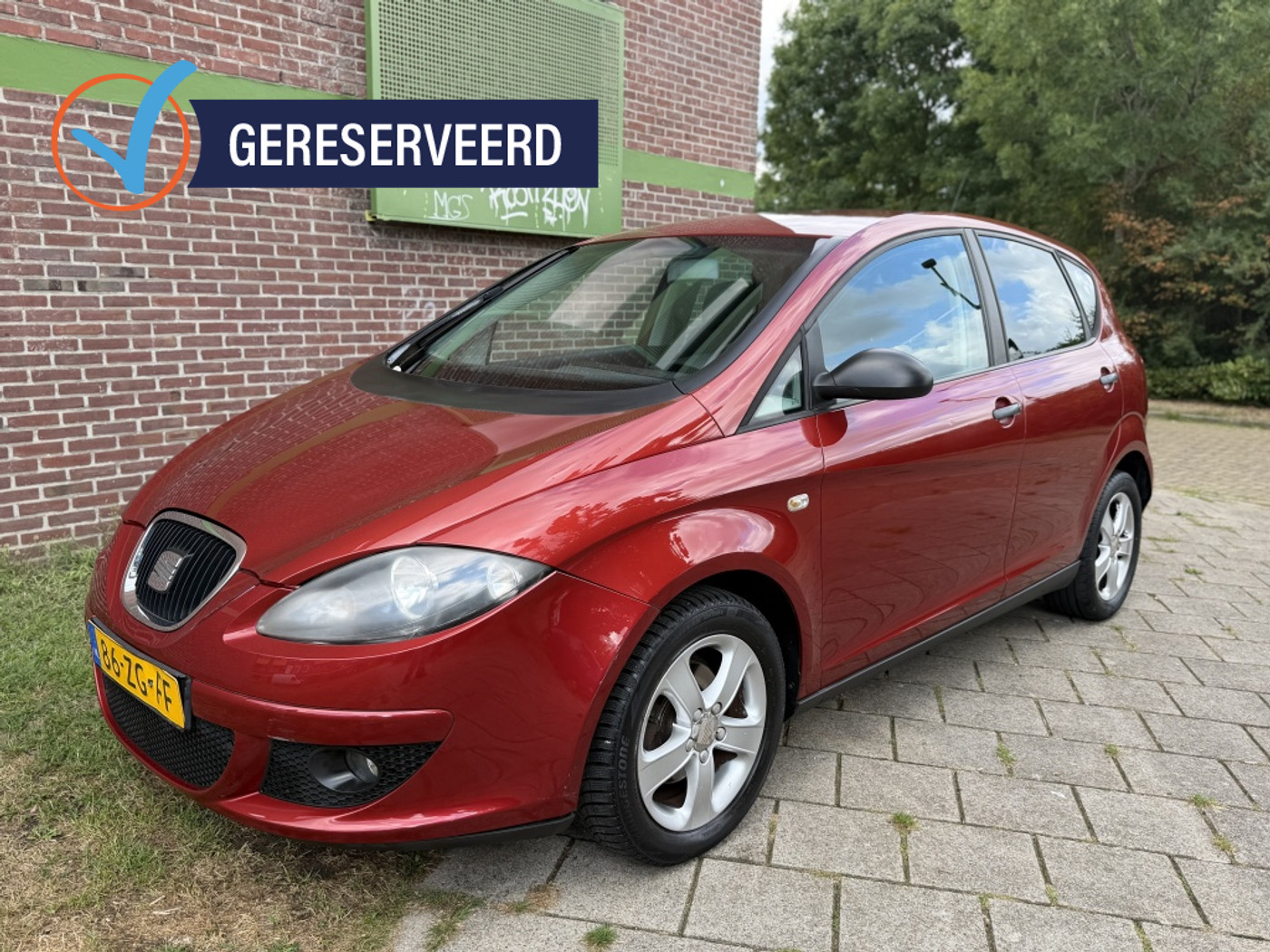 Seat Altea 1.6 C-style*2008*Airco|Cruise|Lmv|T-haak 2008 - voorkant