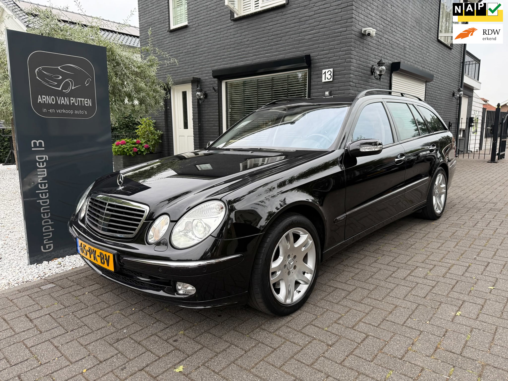 Mercedes-Benz E 500 4-matic 500 Avantgarde 4-Matic Designo 2004 - voorkant