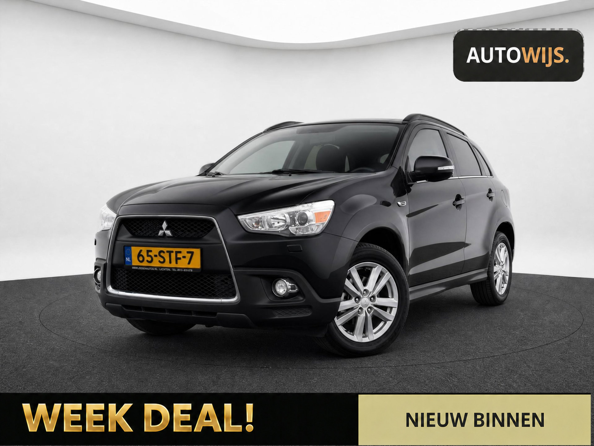 Mitsubishi Mitsubishi Asx 1.6 Intense ClearTec|NL AUTO|XENON|NAVI|PANO|Goed onderhouden 2011 - voorkant