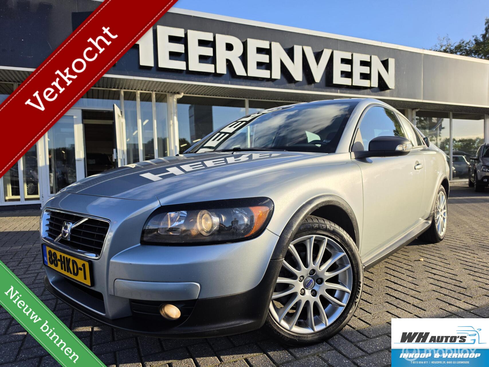 Volvo C30 1.8 goed rijdende auto! netjes! 2009 - voorkant