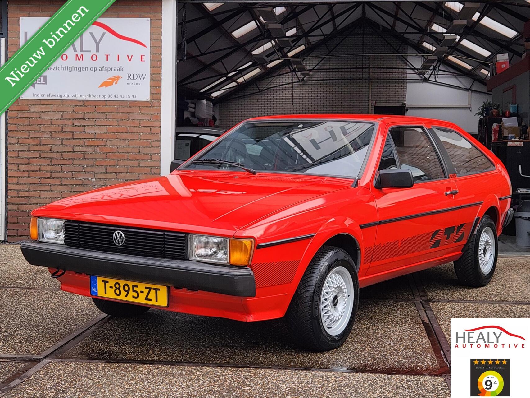 Volkswagen Scirocco 1.6 GT|1e Eig|1983|80dkm|Concours staat! 1983 - voorkant