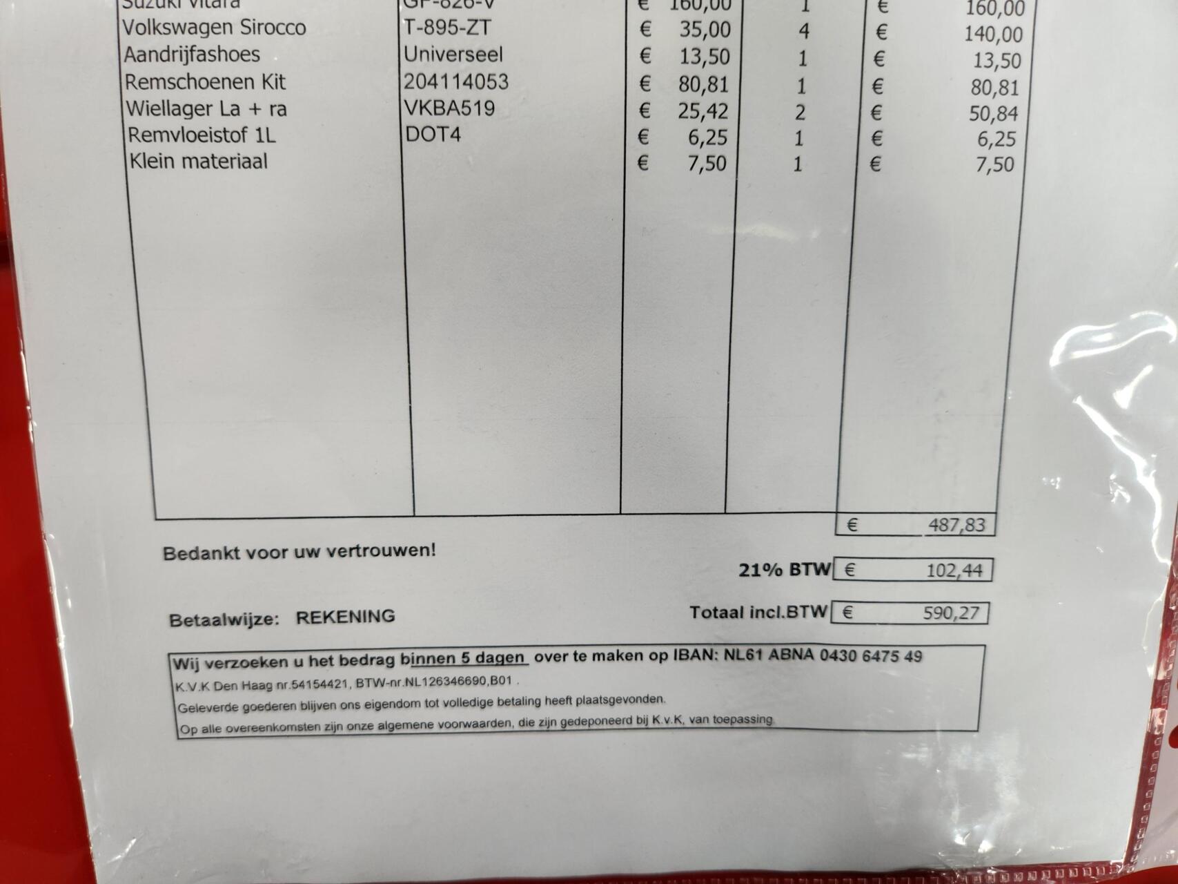 Foto van Volkswagen Scirocco