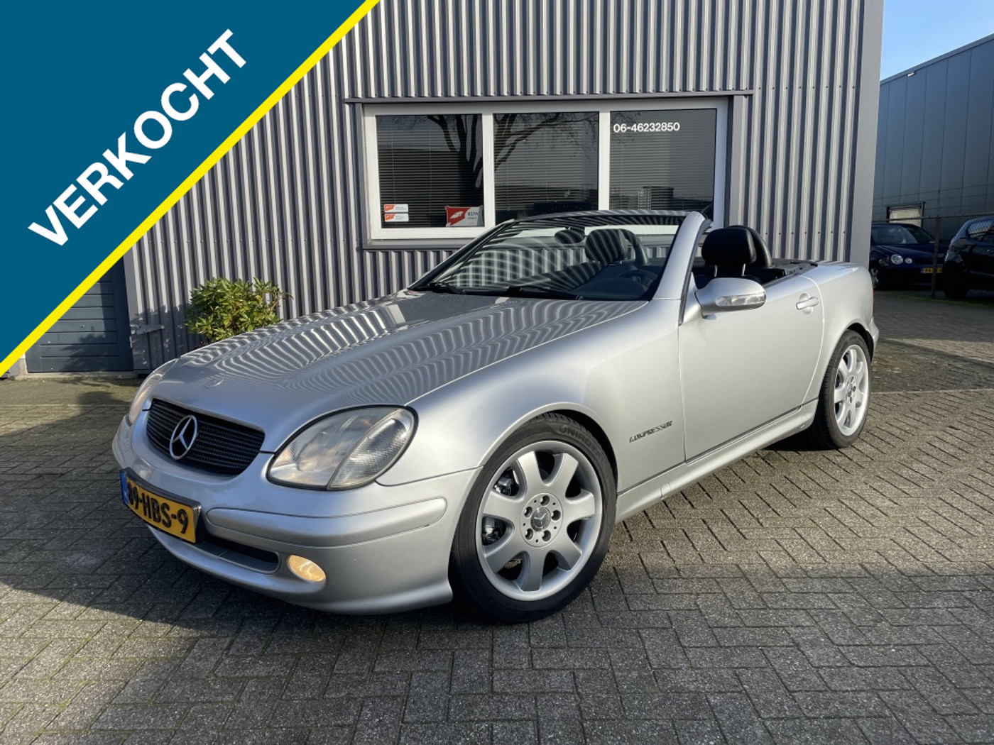 Mercedes-Benz SLK 230 Kompressor 230 K. AUT Airco LPG G3 APK2024! 2001 - voorkant
