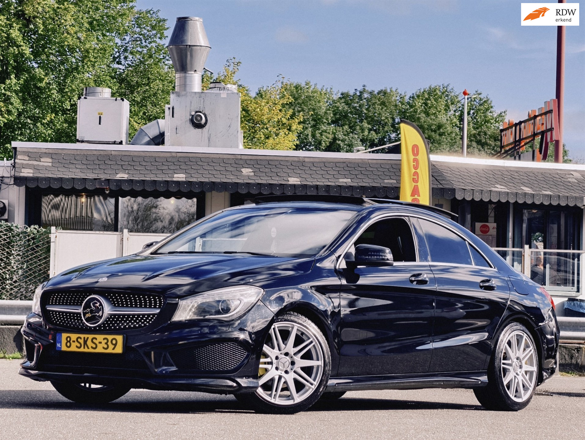 Mercedes-Benz Cla 200 200 Edition 1| CARLSSON 19" | PANO | AUTOMAAT | NL AUTO 2014 - voorkant