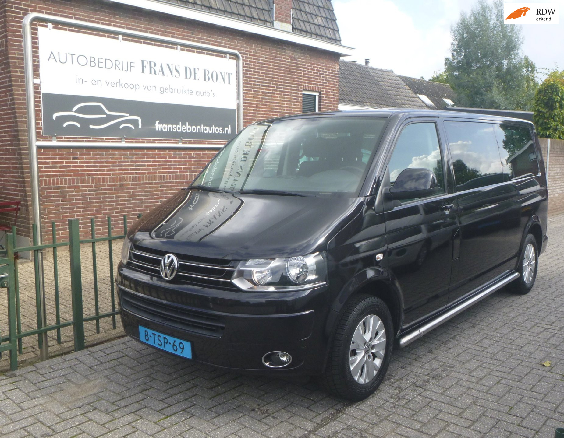Volkswagen Kombi 2.0 TDI L2H1 BM Highline 9 persoons airco € 8150 ex btw 2014 - voorkant