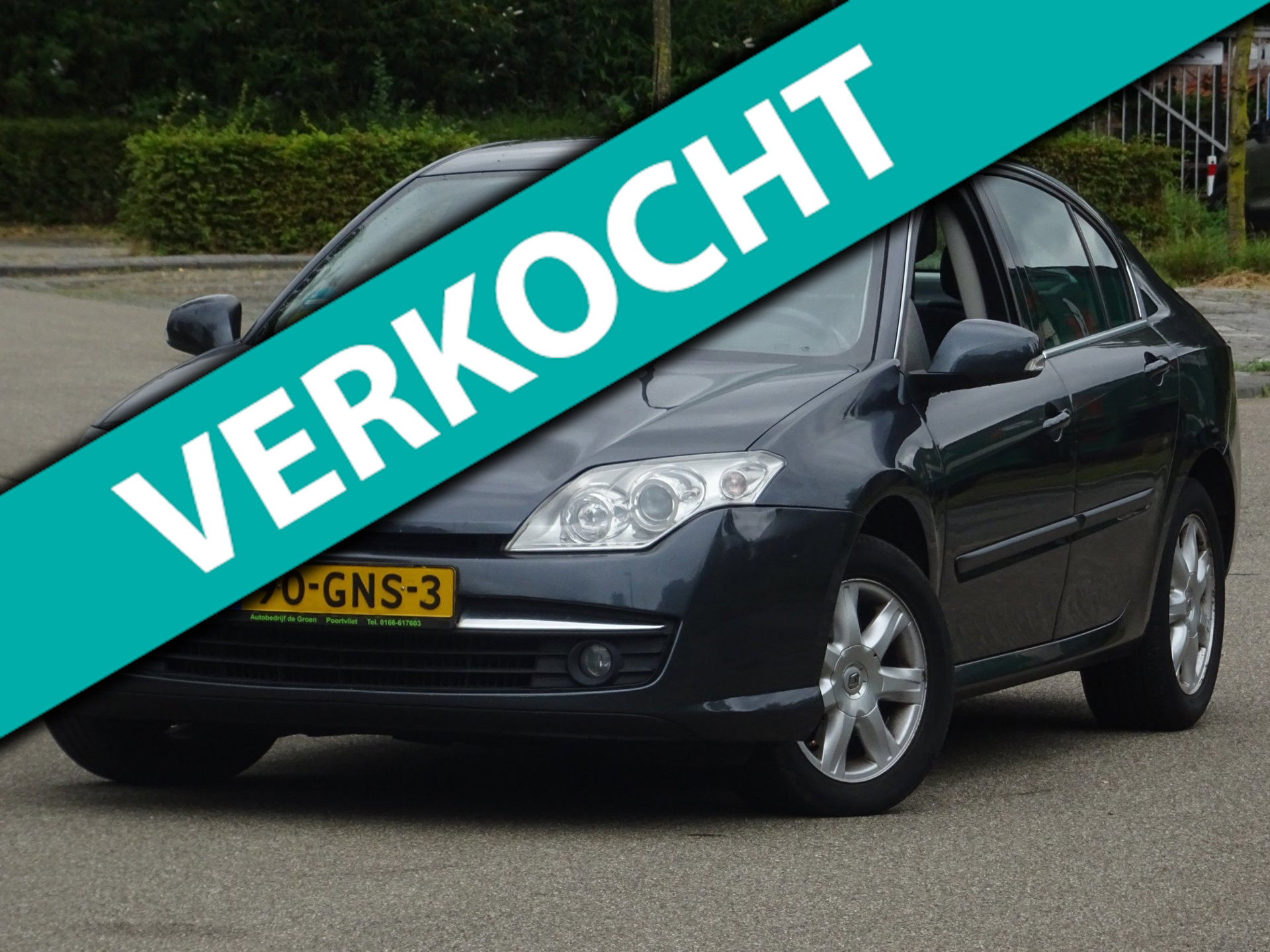 Renault Laguna 2.0 16V T Dynamique AUTOMAAT NAP/CLIMA/APK 2008 - voorkant