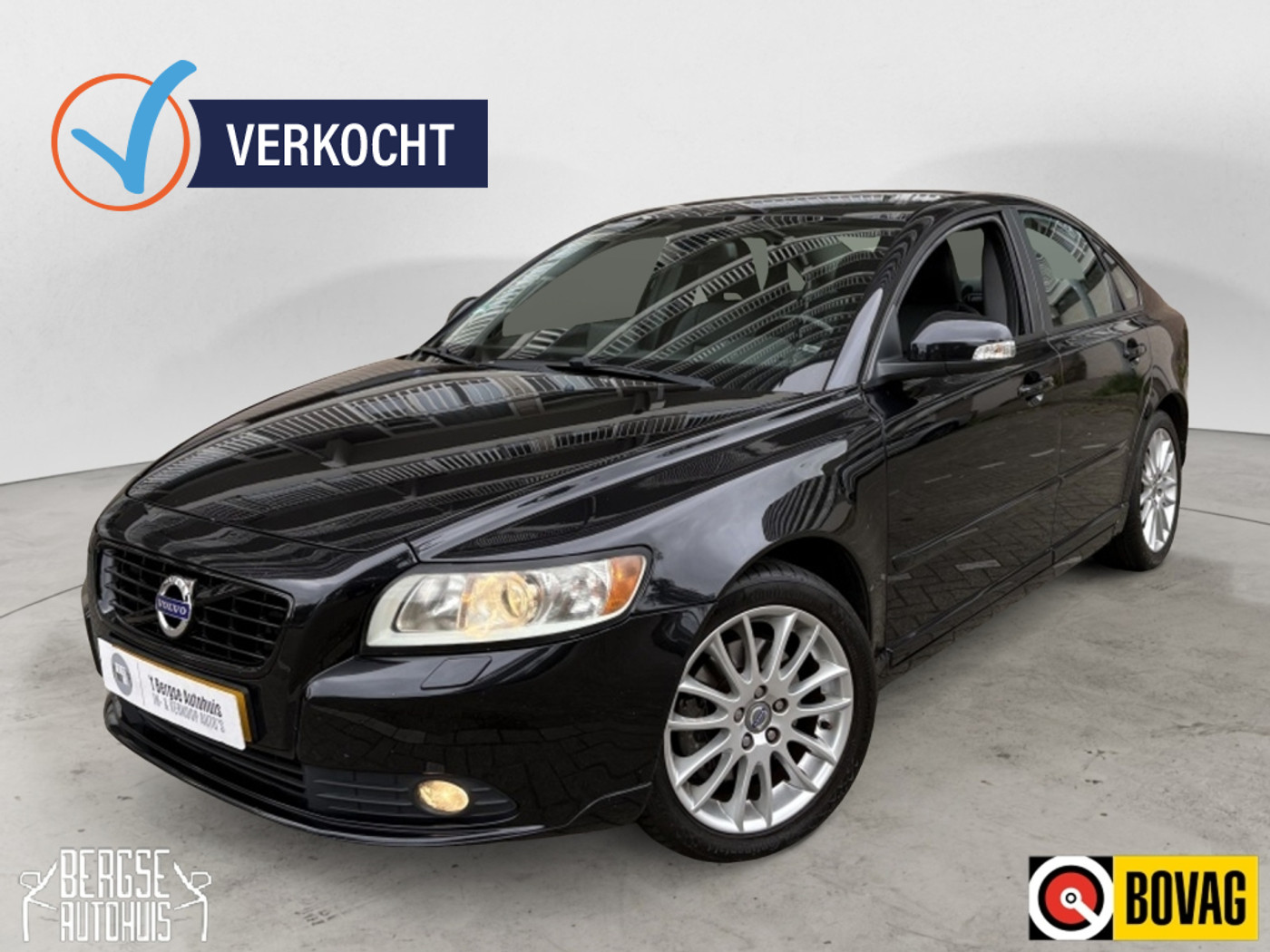 Volvo S40 2.4i Edition II 170PK NAVI MEMORY LEER 2009 - voorkant