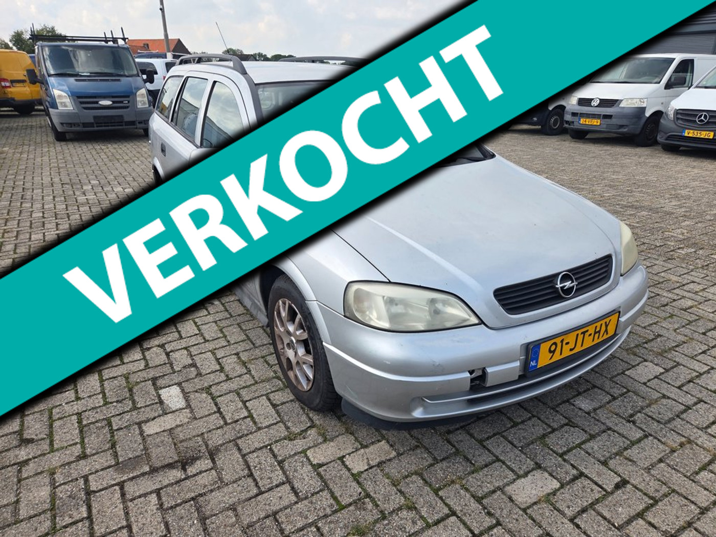 Opel Astra-g-caravan 1.6-16V Edition Airco! Inruilkoopje! 2002 - voorkant