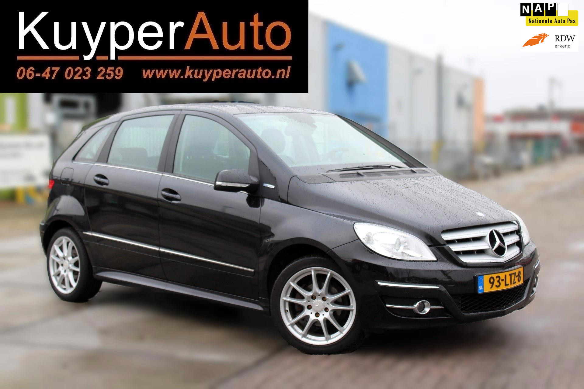 Mercedes-Benz B 160 160 BlueEFFICIENCY Business Class clima parkeersensoren  lm 2010 - voorkant