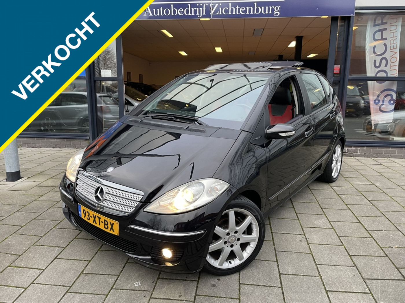 Mercedes-Benz A 170 170 Avantgarde/cabriodak/leder/pdc/nette auto! 2007 - voorkant