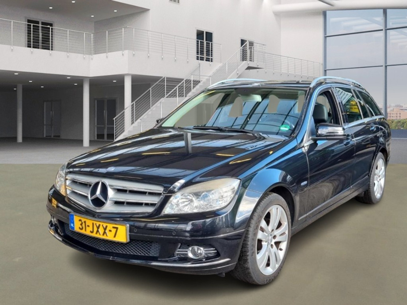 Mercedes-Benz C 180 Kompressor 180 K Bl.E.BnsEd.Av. 2009 - voorkant