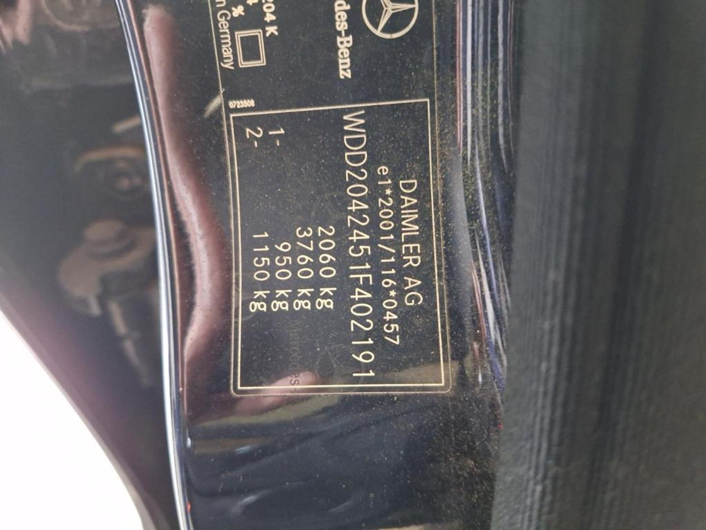 Foto van Mercedes-Benz C 180 Kompressor