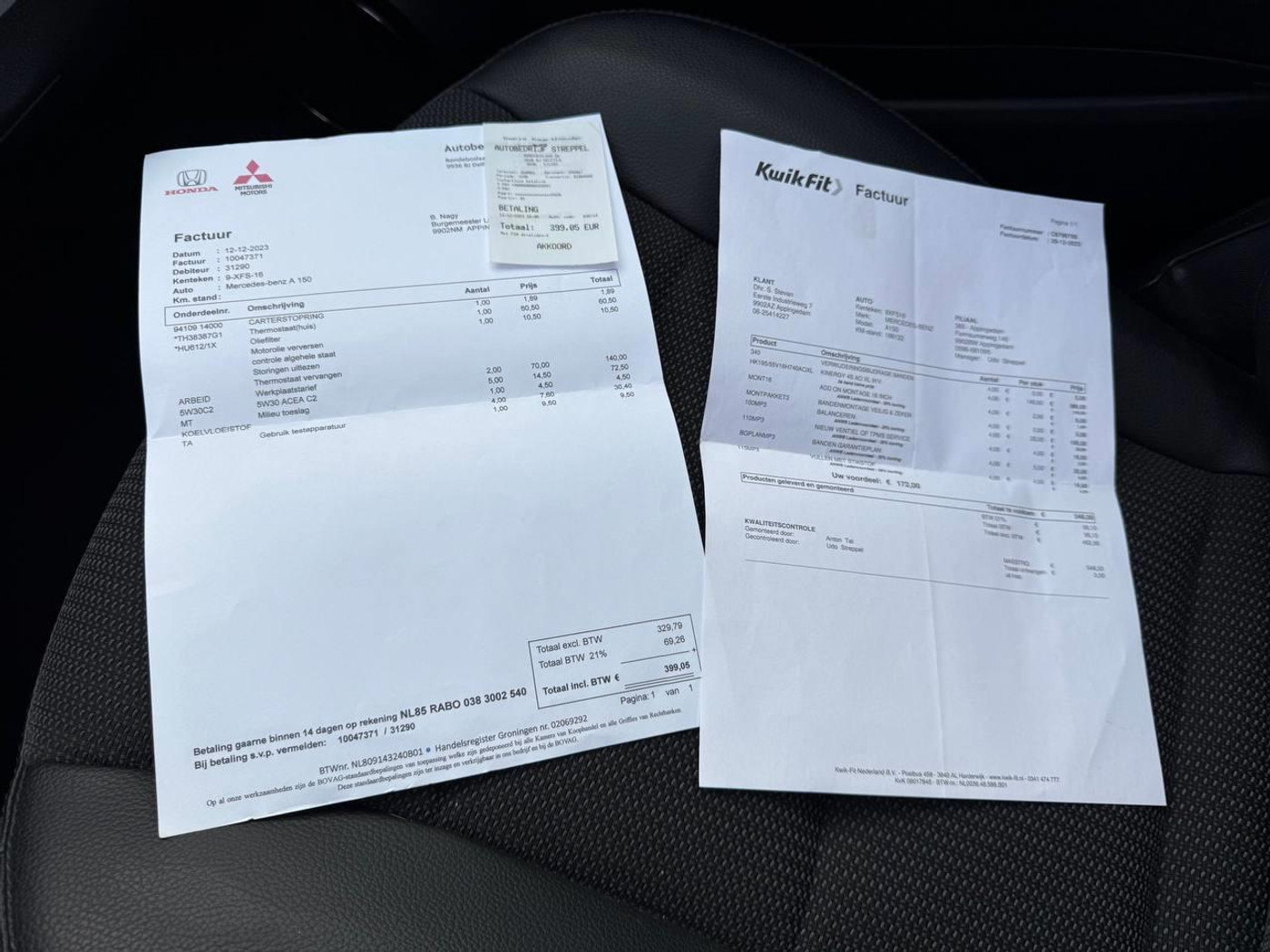 Foto van Mercedes-Benz A 150