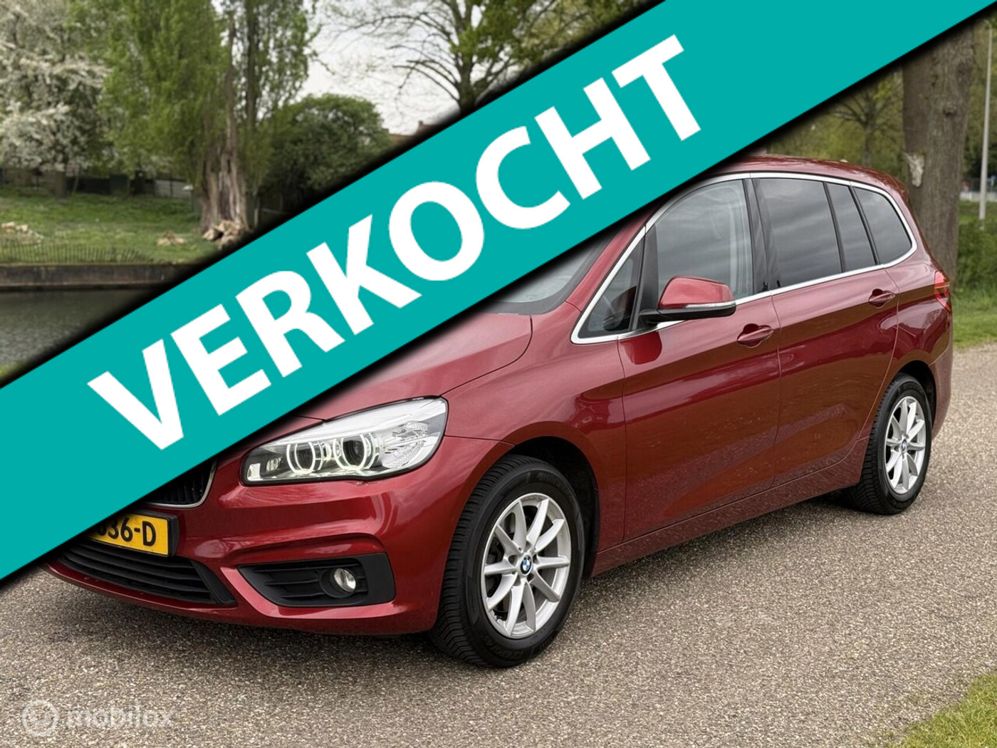 BMW 218i Gran Tourer 218i Executive 2016 - voorkant