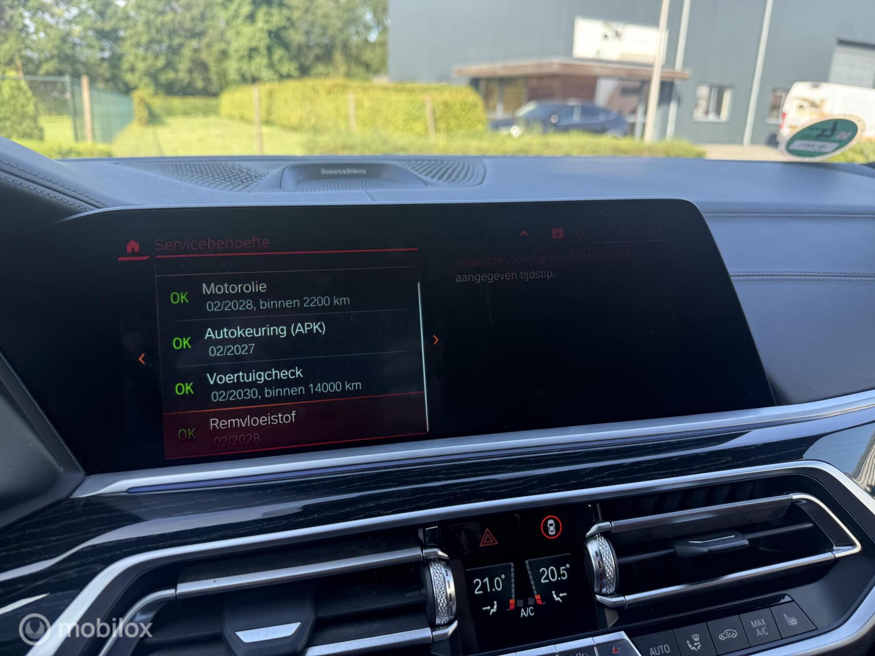 Foto van BMW X7 M50d