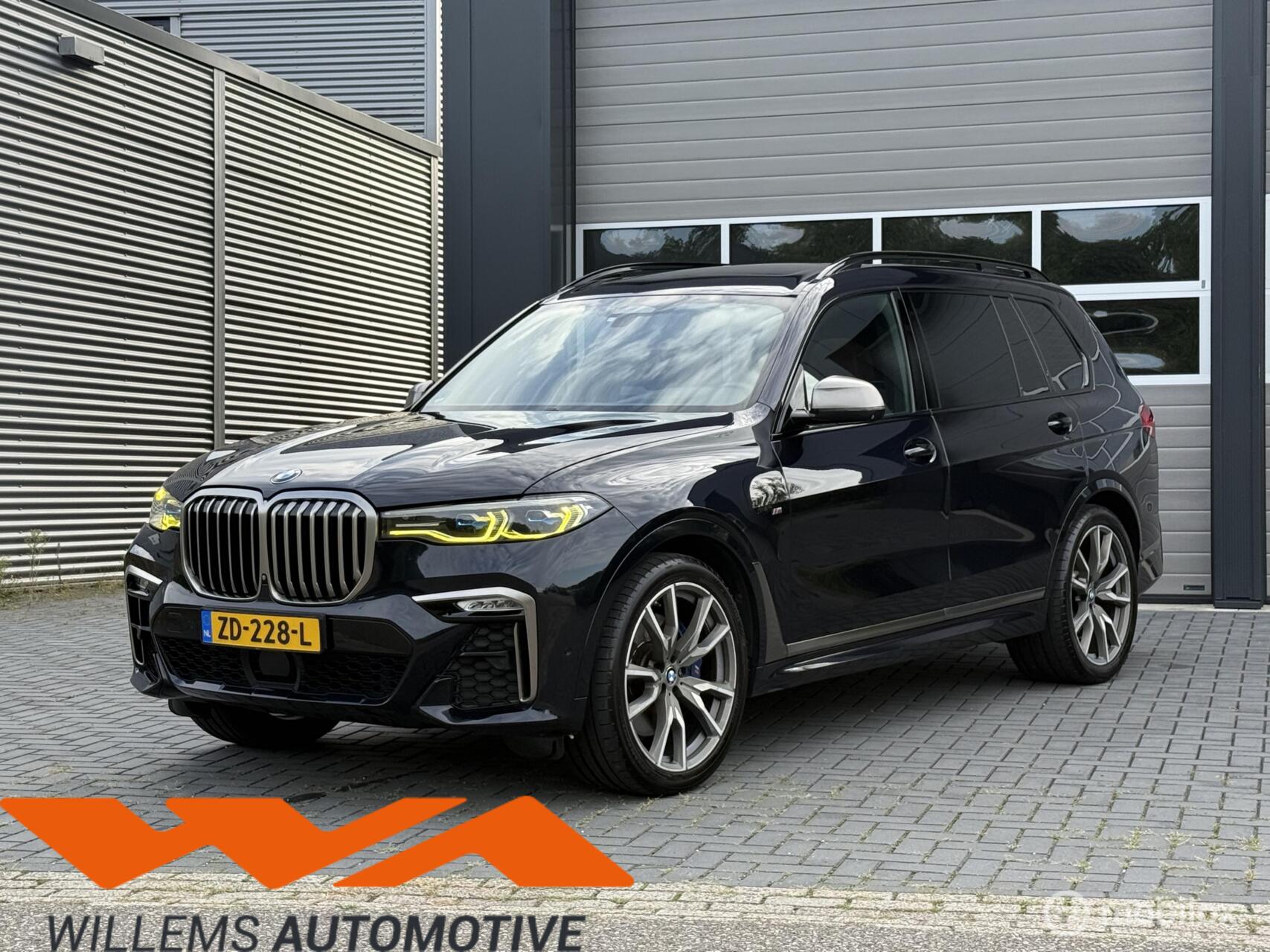 BMW X7 M50d M50d 6p. 400PK Full Optie|Pano|Laser|Lucht|B&W| 2019 - voorkant
