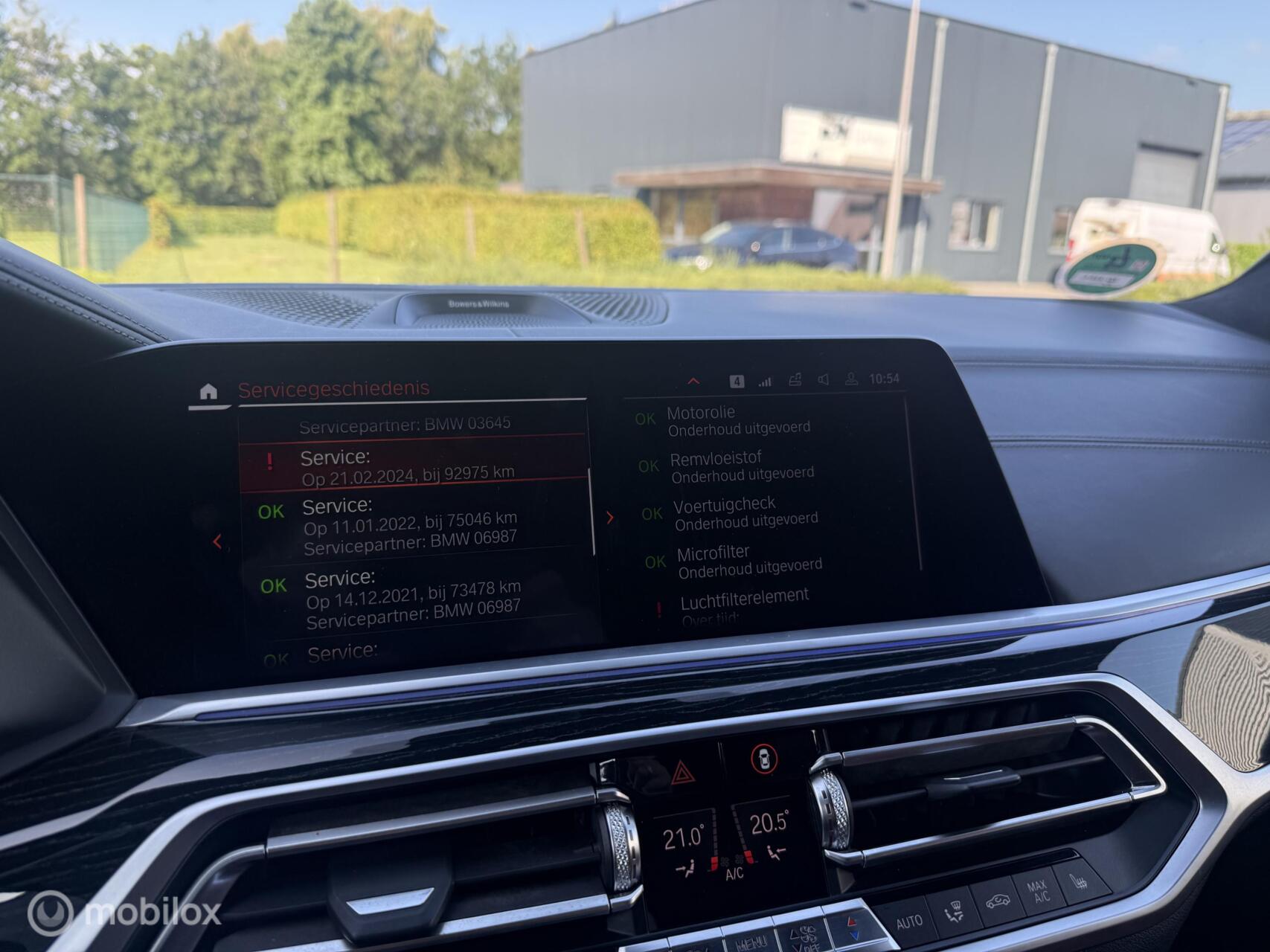 Foto van BMW X7 M50d