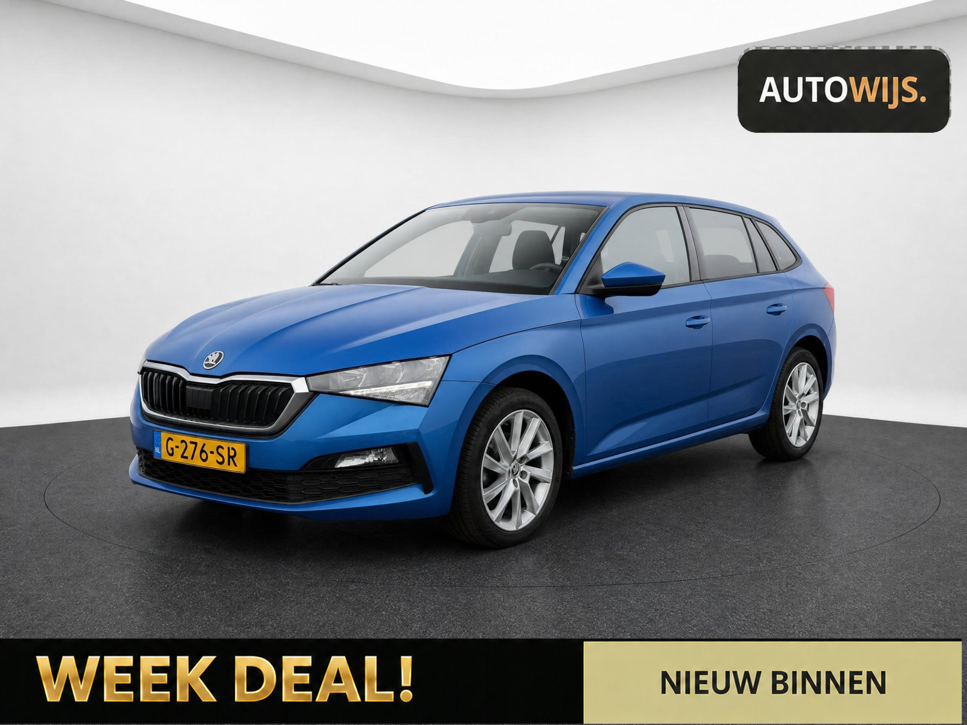 Skoda Scala 1.0 TSI Style|AUT|DAB+|PDC|LM-VELG|CLIMA|KEYLESS 2019 - voorkant