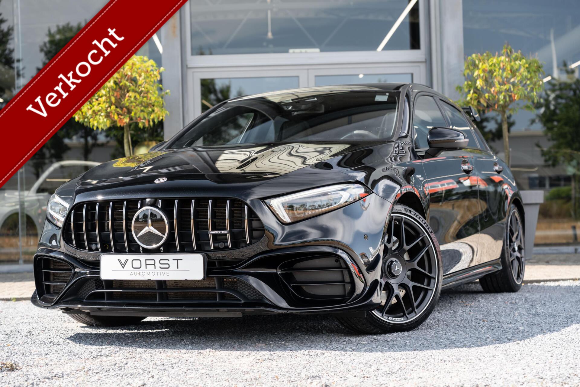 Mercedes-Benz AMG A 45 S AMG 45 S 4MATIC+ Schaalstoelen Pano 360 2022 - voorkant