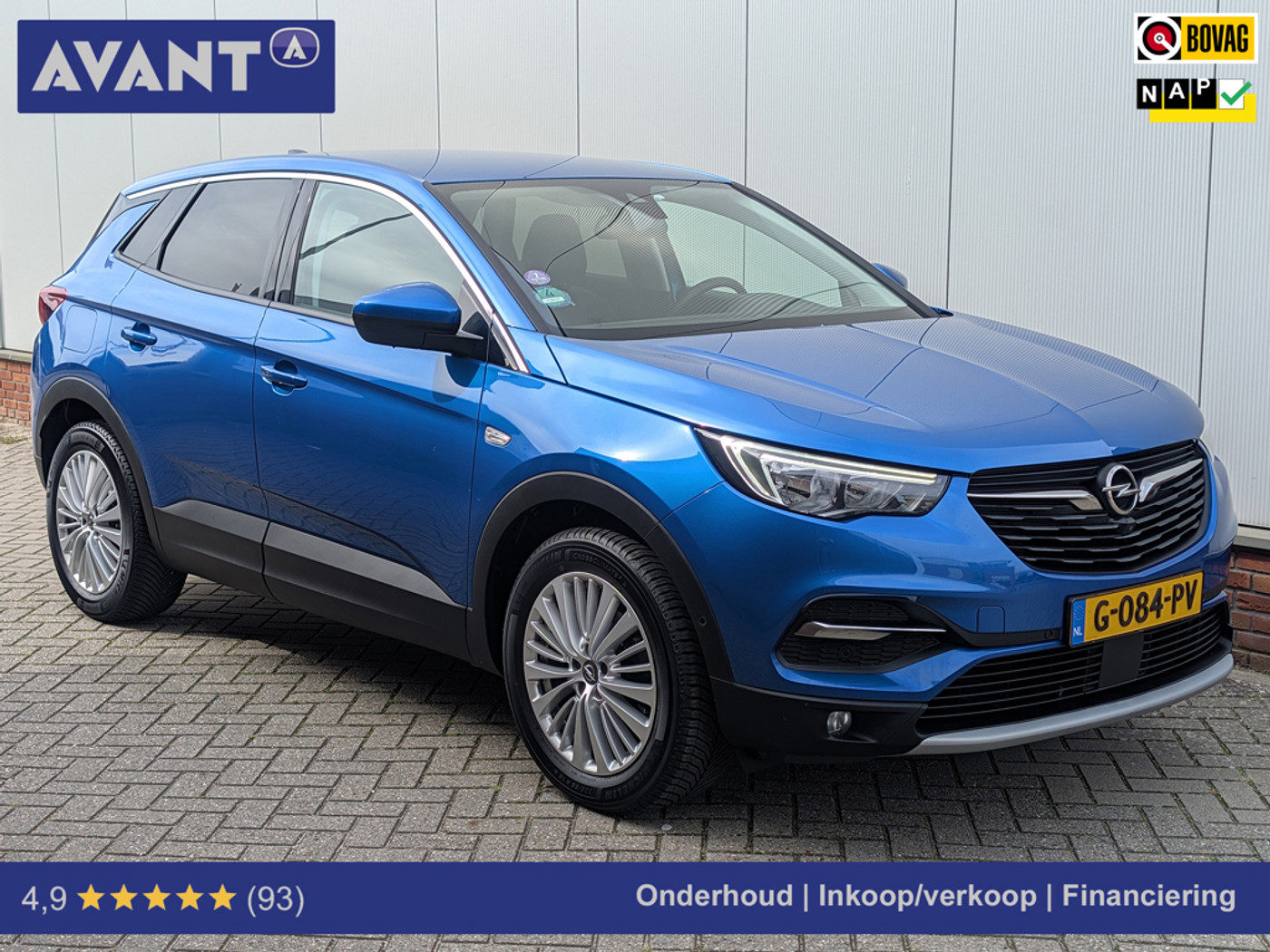 Opel Grandland X 1.2 Turbo Innovation 2019 - voorkant
