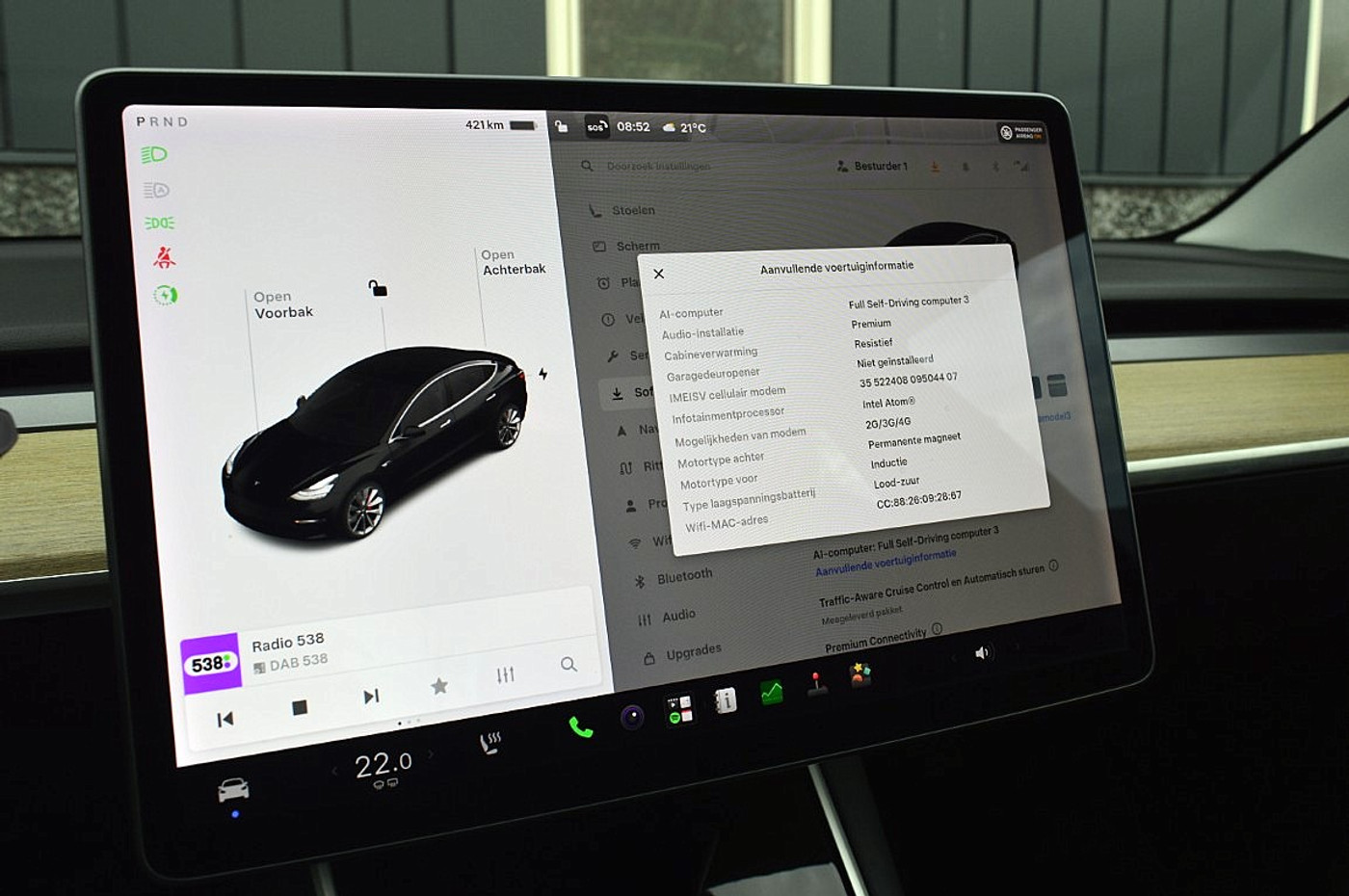 Foto van Tesla Model 3