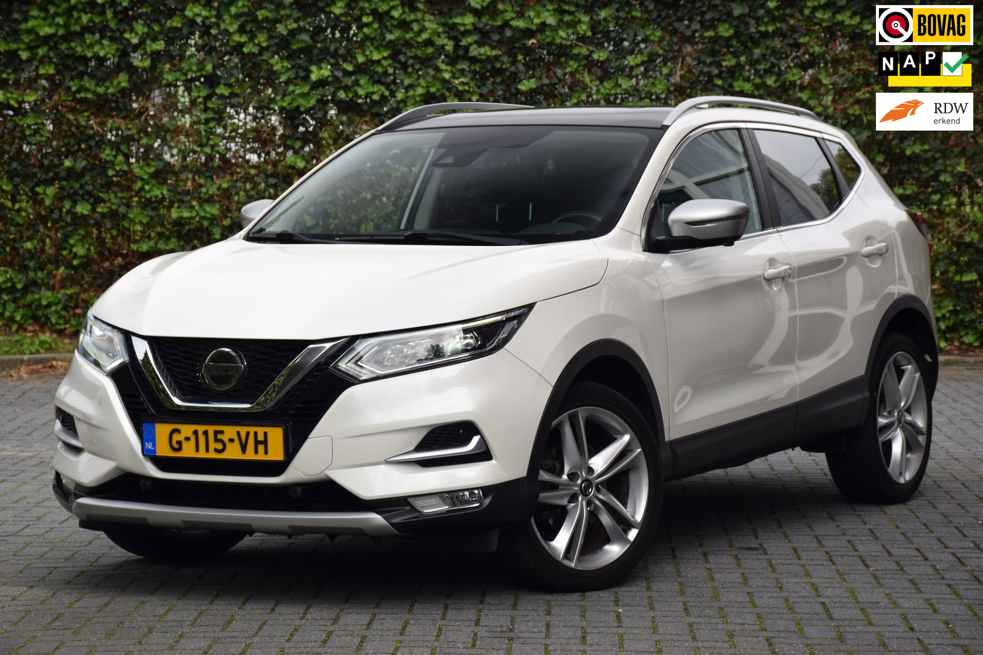 Nissan Nissan Qashqai 1.3 DIG-T N-Motion/Goed onderhouden/Garantie/LED/Carplay 2019 - voorkant