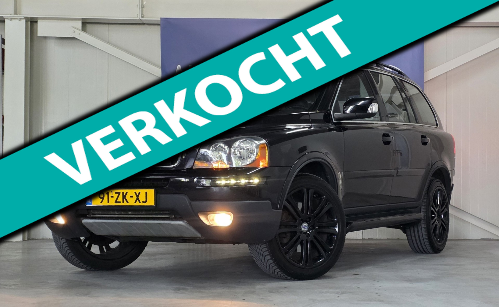 Volvo Xc90 3.2 Kinetic Android/Apple Carplay Trekhaak Xenon 20"LM Mooi! 2007 - voorkant