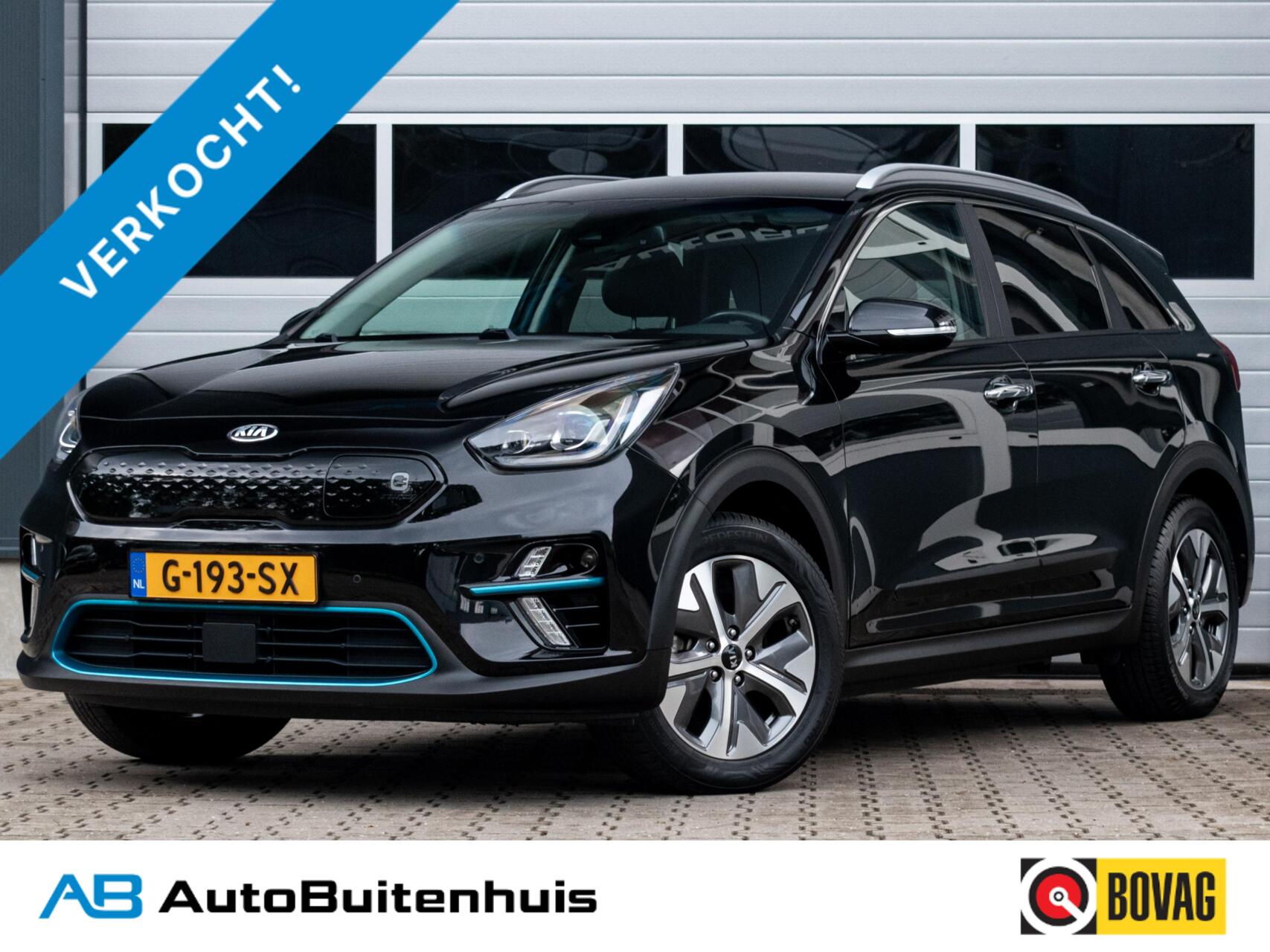 Kia Niro ExecutiveLine 64 kWh|100% SOH|STOEL-STUUR VERWARMD|STOELVERKOELING|ADAPT. CRUISE|MEMORY SEATS 2019 - voorkant