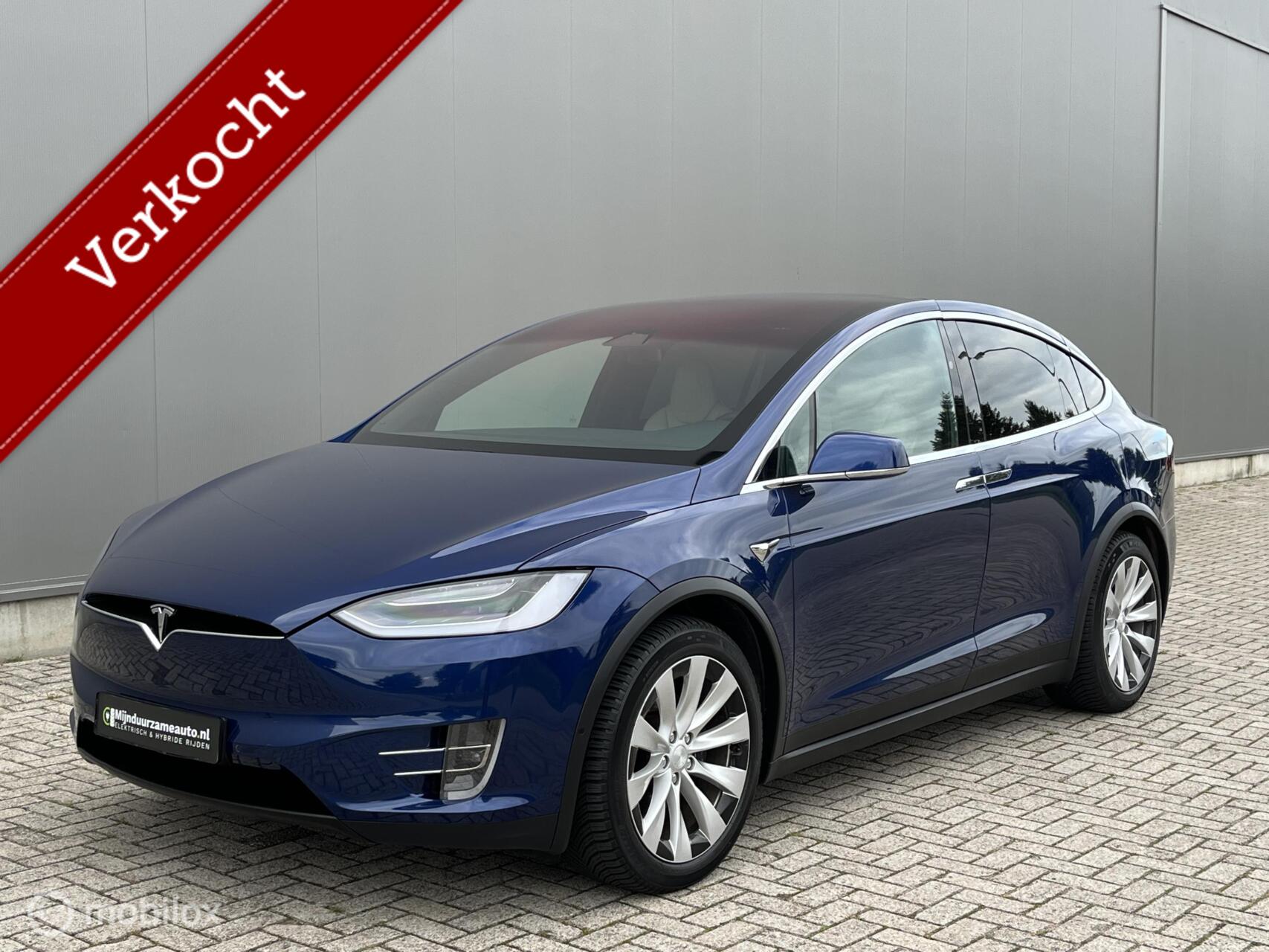 Tesla Model X Long Range, Trekhaak, 88 % SOH, CCS, Nette auto 2019 - voorkant