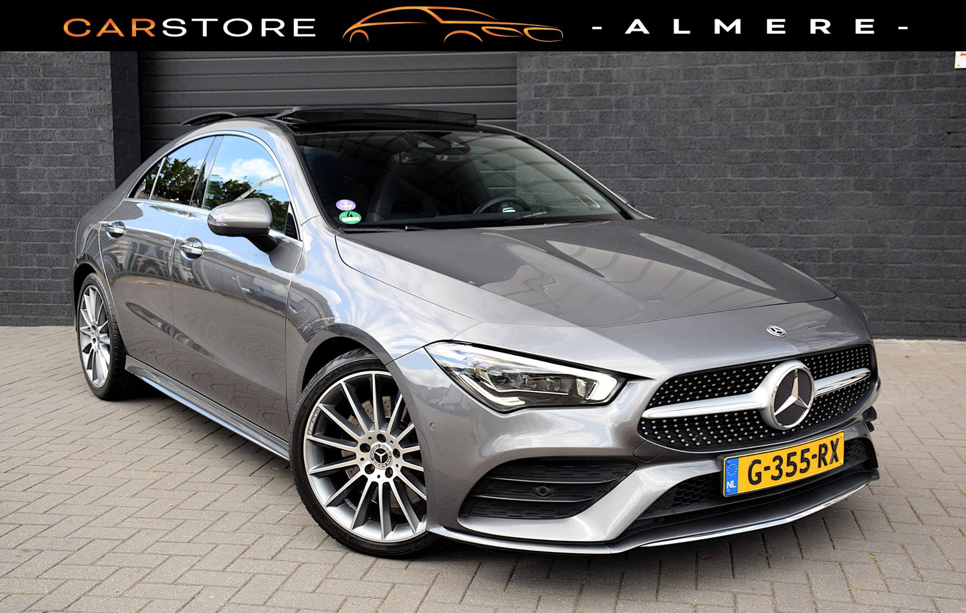 Mercedes-Benz Cla 250 250 Premium Plus*AMG Pakket*PANO*SFEER*BURMESTER*CAMERA*NL-Auto* 2019 - voorkant