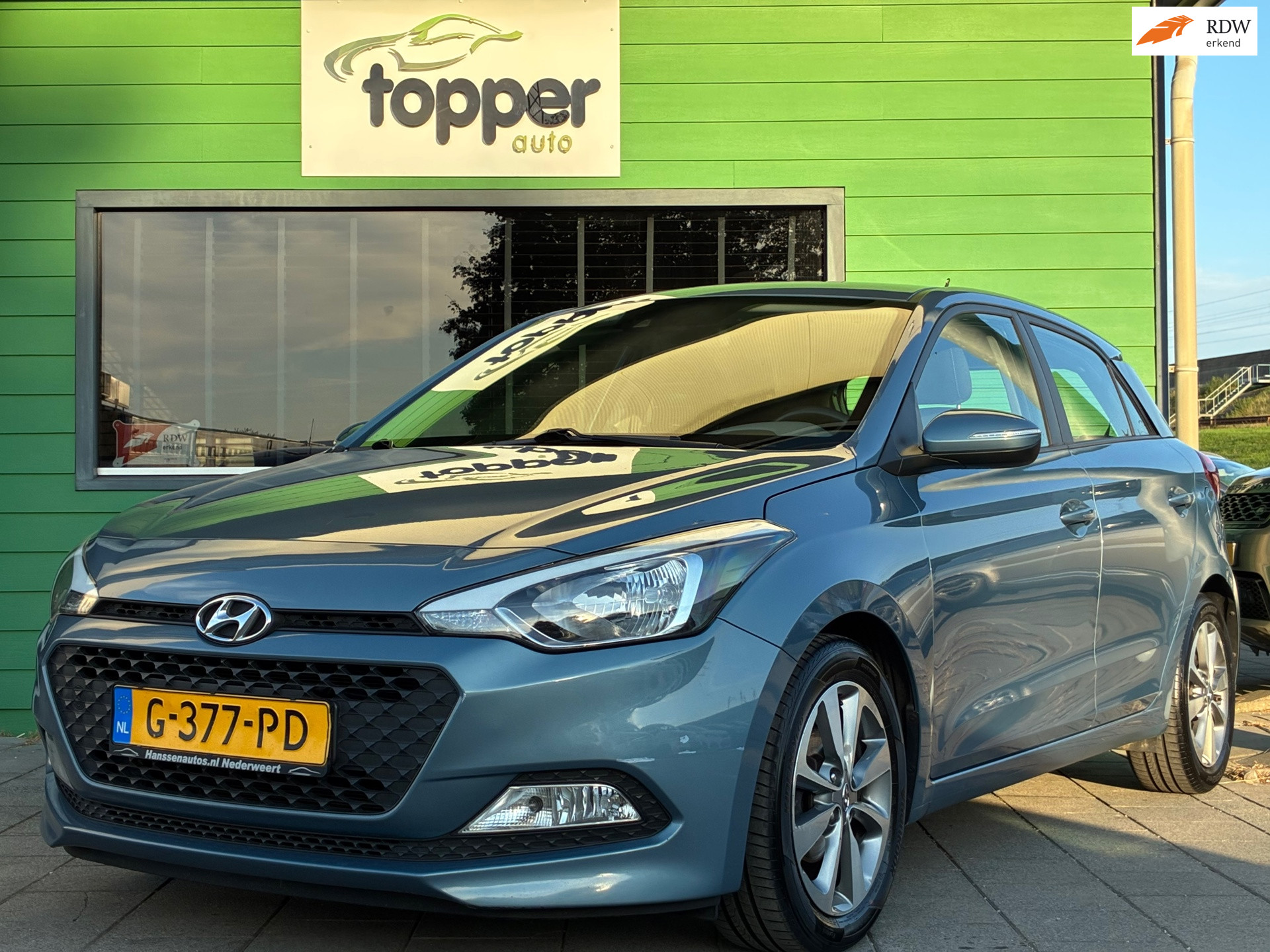 Hyundai I20 Active 1.2 HP i-Motion Comfort|1e Eigenaar|Airco|CruiseControl|PDC|Stuur&Stoel Verw.|Line-Assist|Compleet Onderhouden| 2016 - voorkant