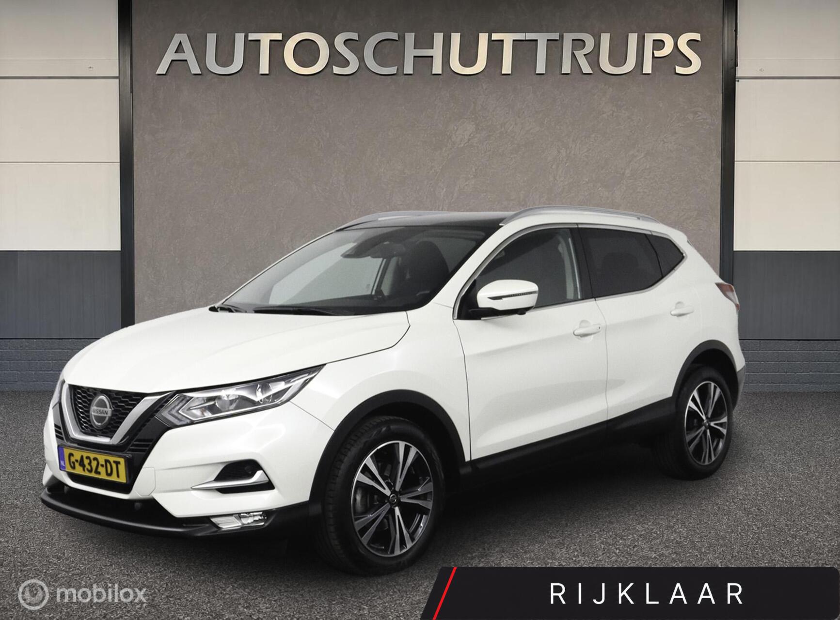 Nissan Nissan Qashqai 1.3 DIG-T N-Connecta PANO DAK / AUTOMAAT / 1e EIGENAAR / ORIGINEEL NL-NAP 2019 - voorkant