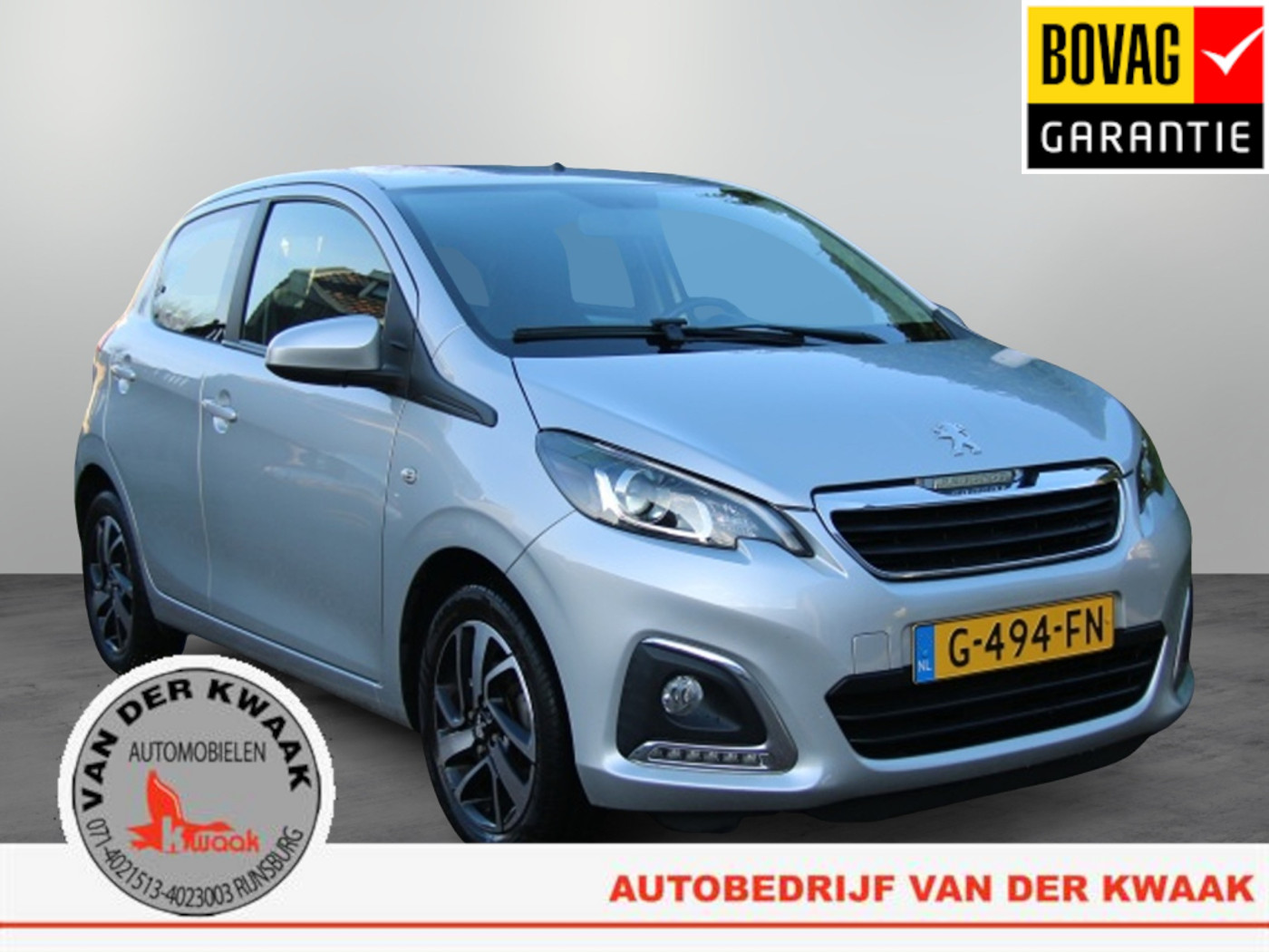 Peugeot 108 1.0 e-VTi Allure 2019 - voorkant