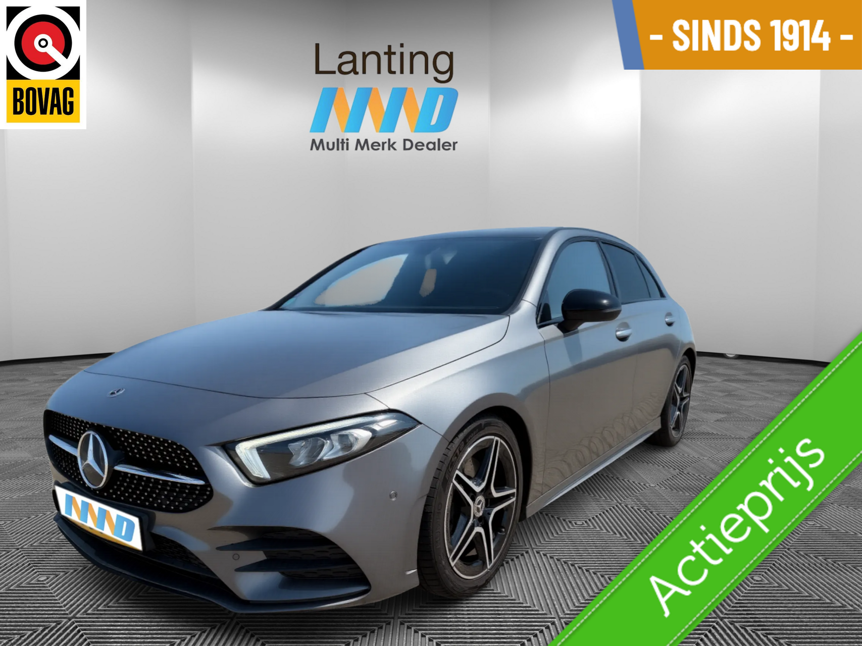 Mercedes-Benz A 220 220 Launch Edit. Prem. AMG Sfeerverlicht. 2019 - voorkant