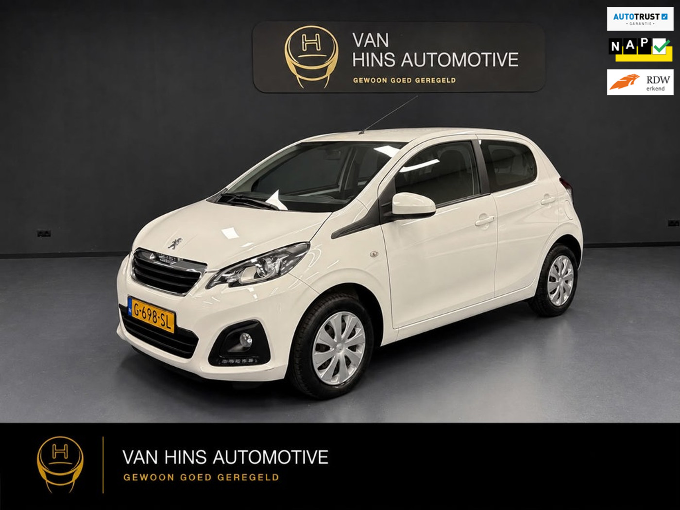 Peugeot 108 1.0 e-VTi Active Airco| Bluetooth | ALL- IN PRIJS! 2019 - voorkant