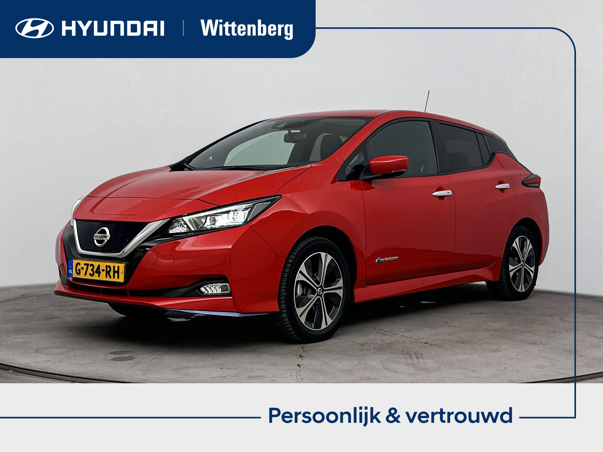 Nissan Nissan Leaf 62kwh e+ TEKNA 62 kWh 2019 - voorkant