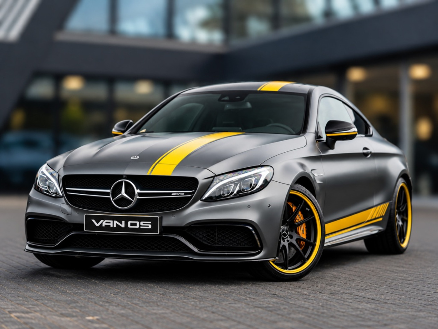 Mercedes-Benz C-klasse Coupé AMG 63 S Edition 1 2017 - voorkant