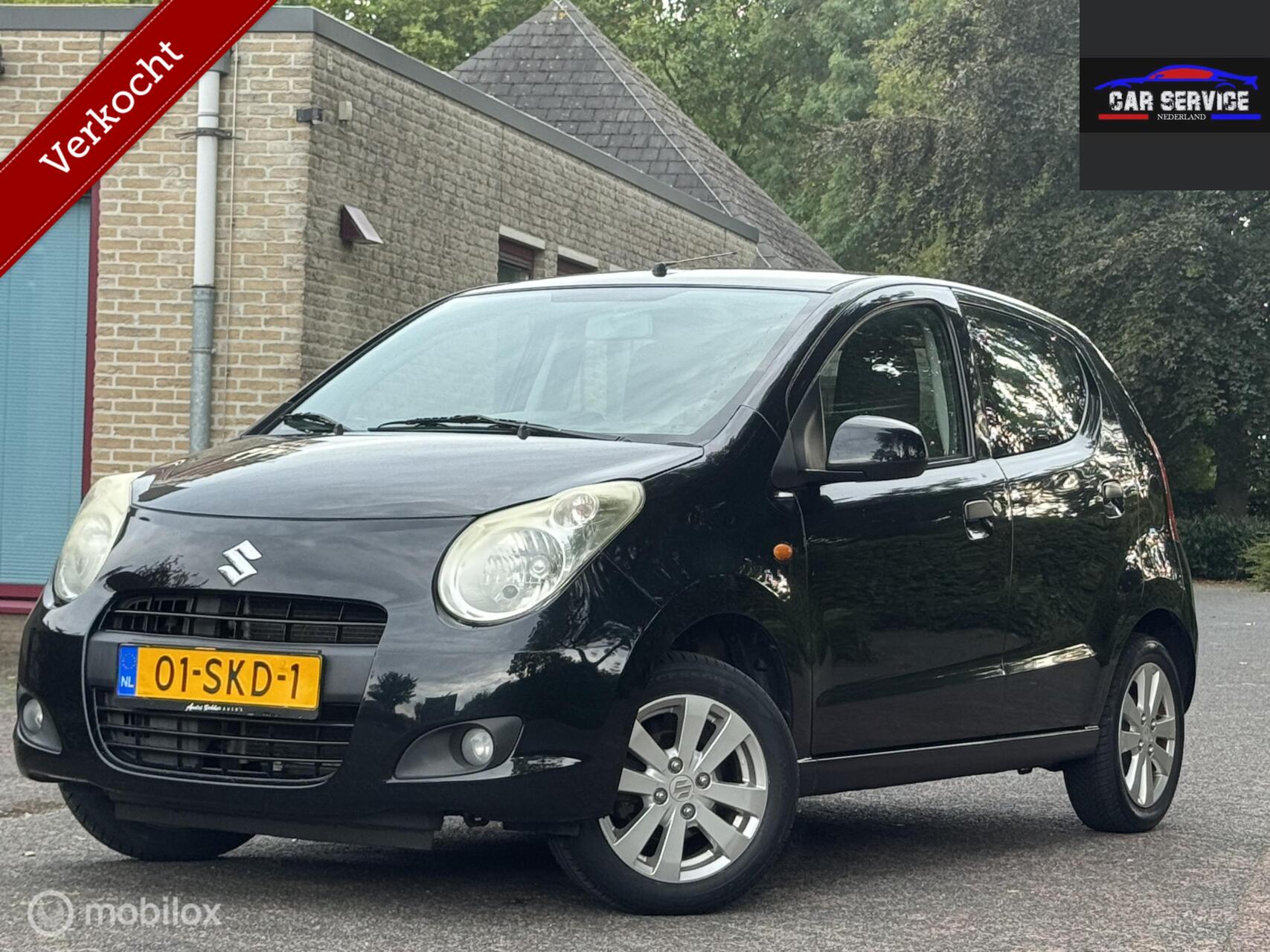 Suzuki Alto 1.0 Exclusive/NWE APK/LMV/AC/ELEKPAKKET/TOERENTEL 2009 - voorkant