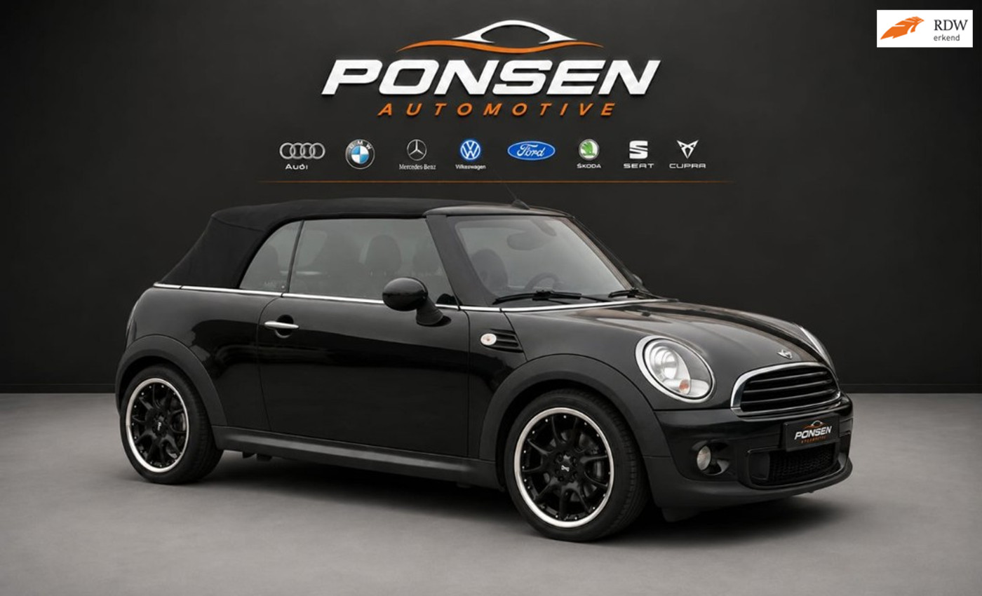 Mini Cooper Cabrio 1.6 Cooper Salt 2011 - voorkant