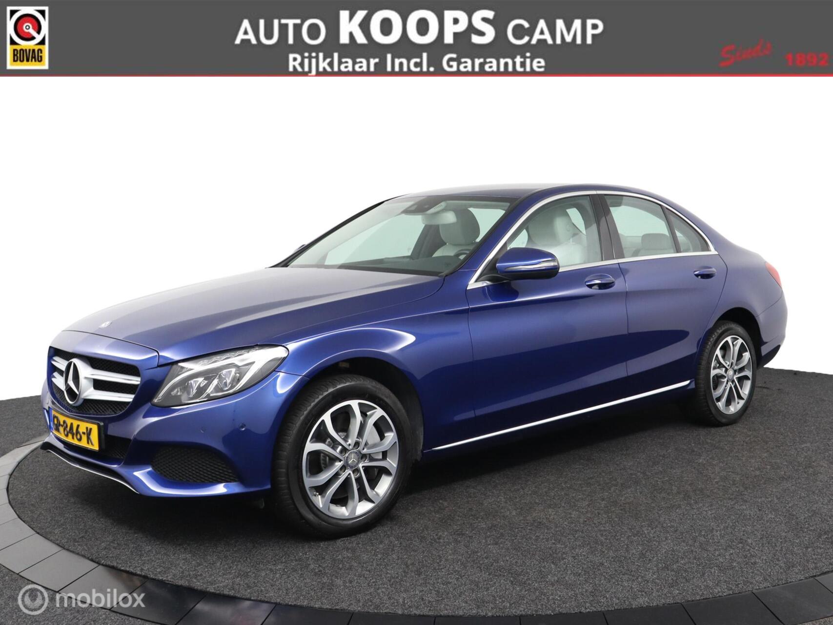 Mercedes-Benz C 350 E 350 e Lease Edition | Elek. Trekhaak | stoelverwarming | lucht vering |half lederen bekleding | DEALER-STAAT 2015 - voorkant